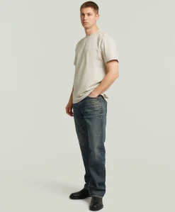 Heren T-shirt ecru