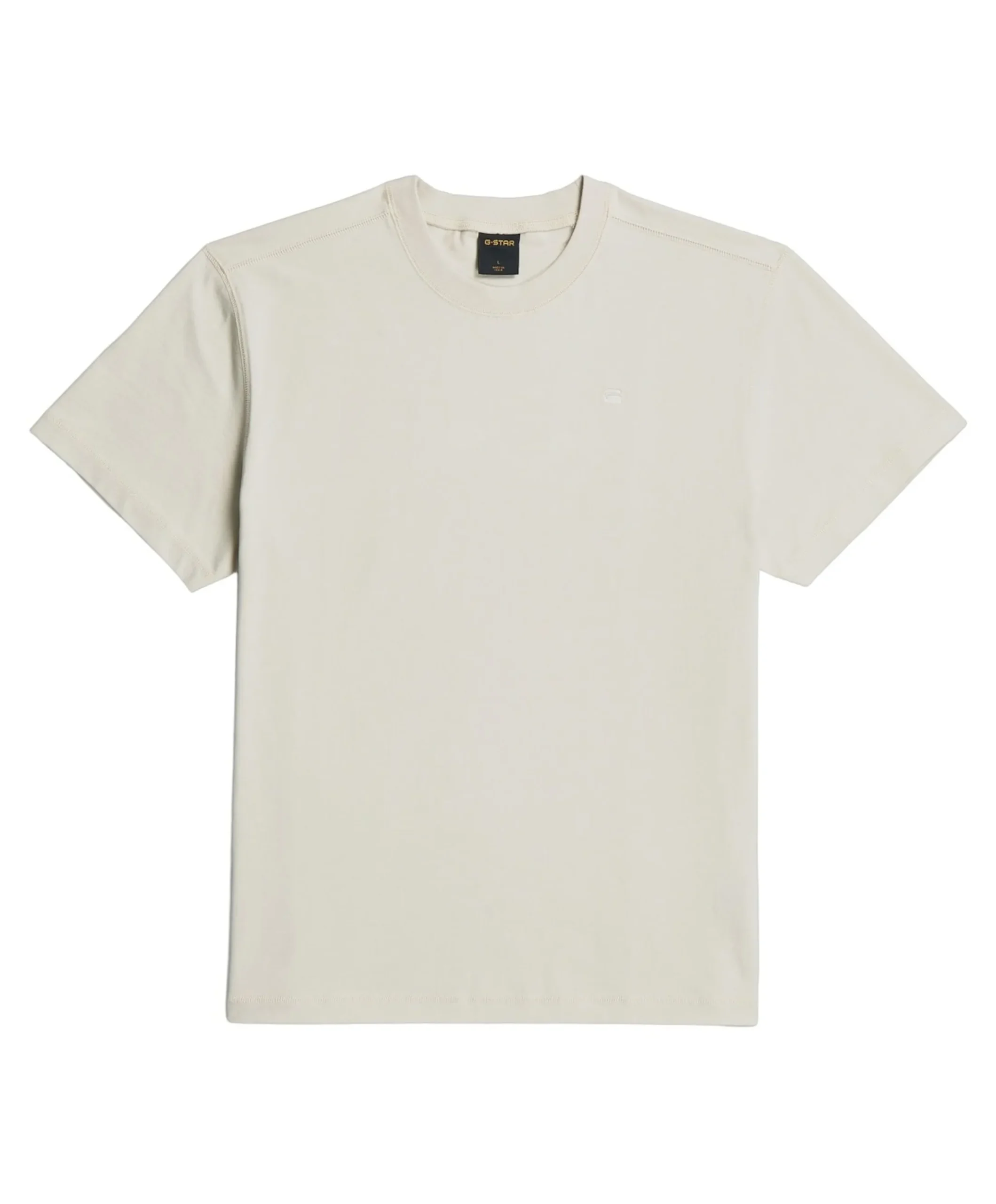 Heren T-shirt ecru