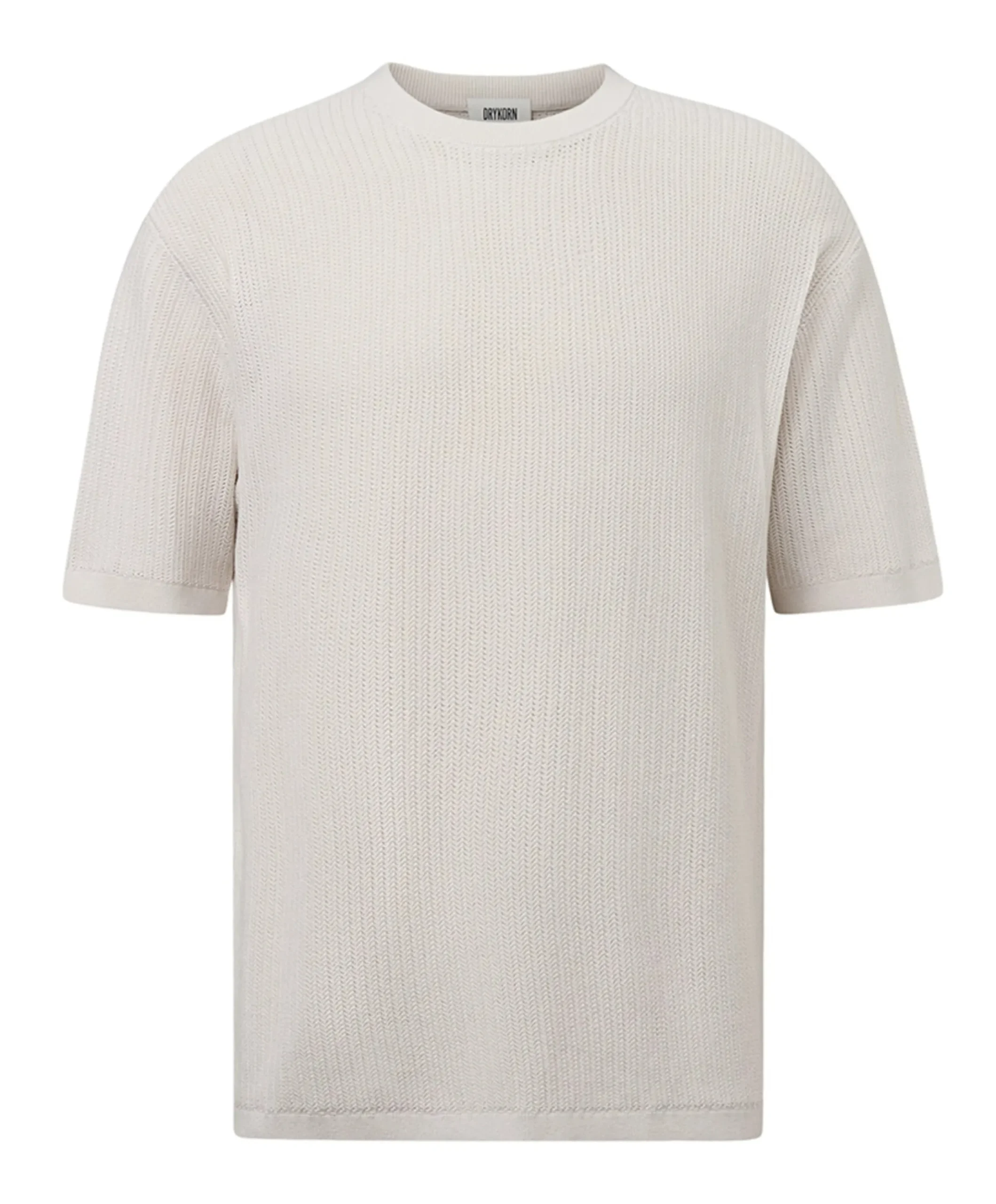 Heren T-shirt ecru
