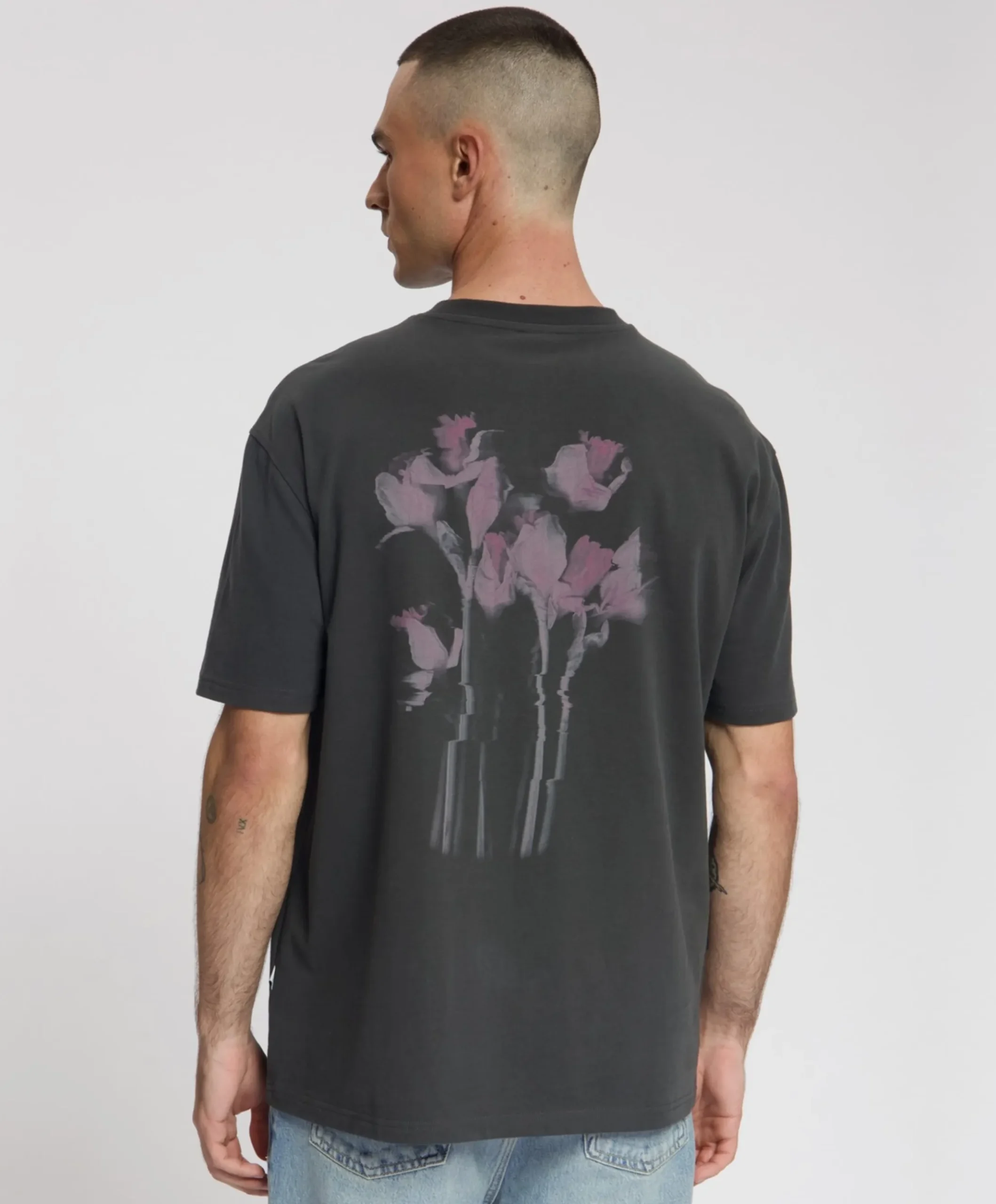 Heren T-shirt grijs