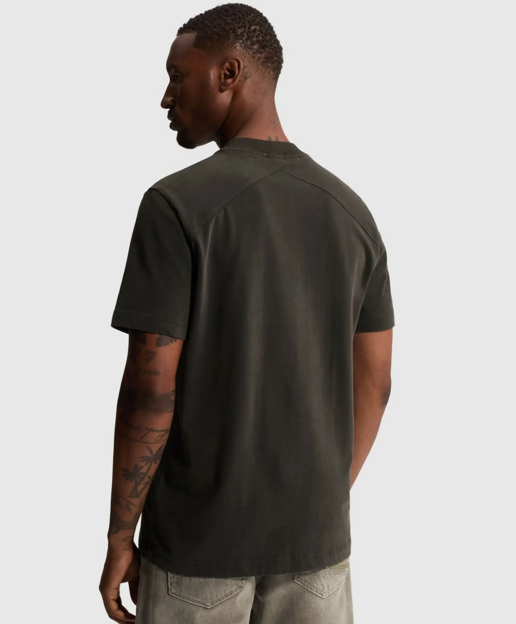 Heren T-shirt grijs