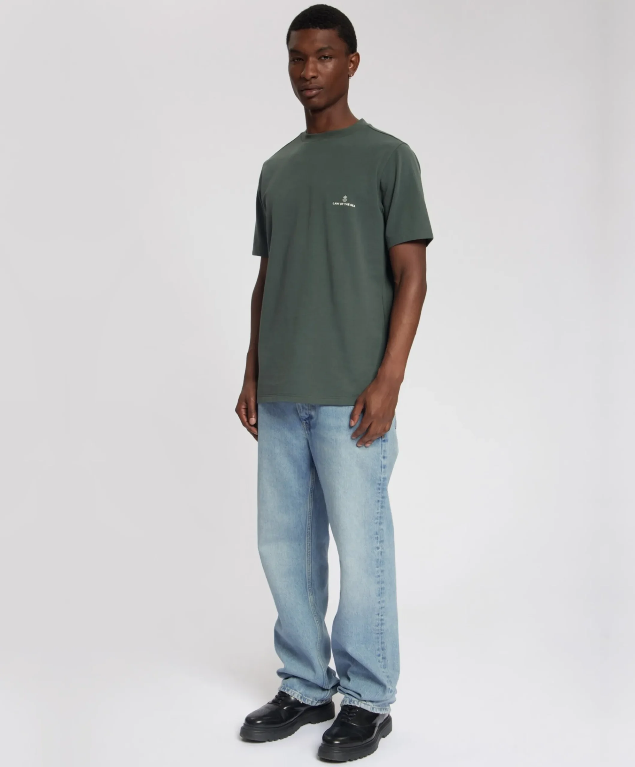 Heren T-shirt grijs