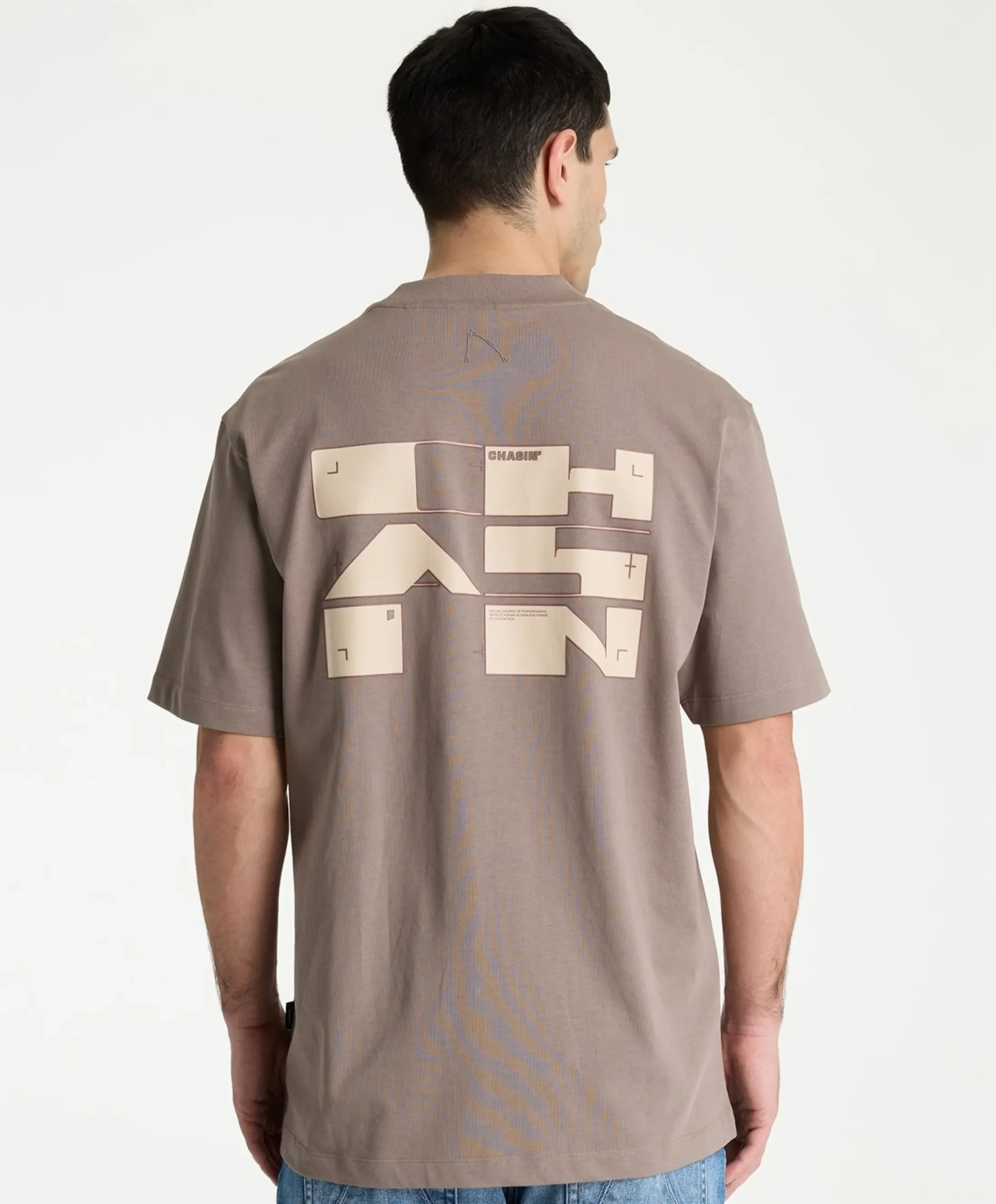 Heren T-shirt grijs