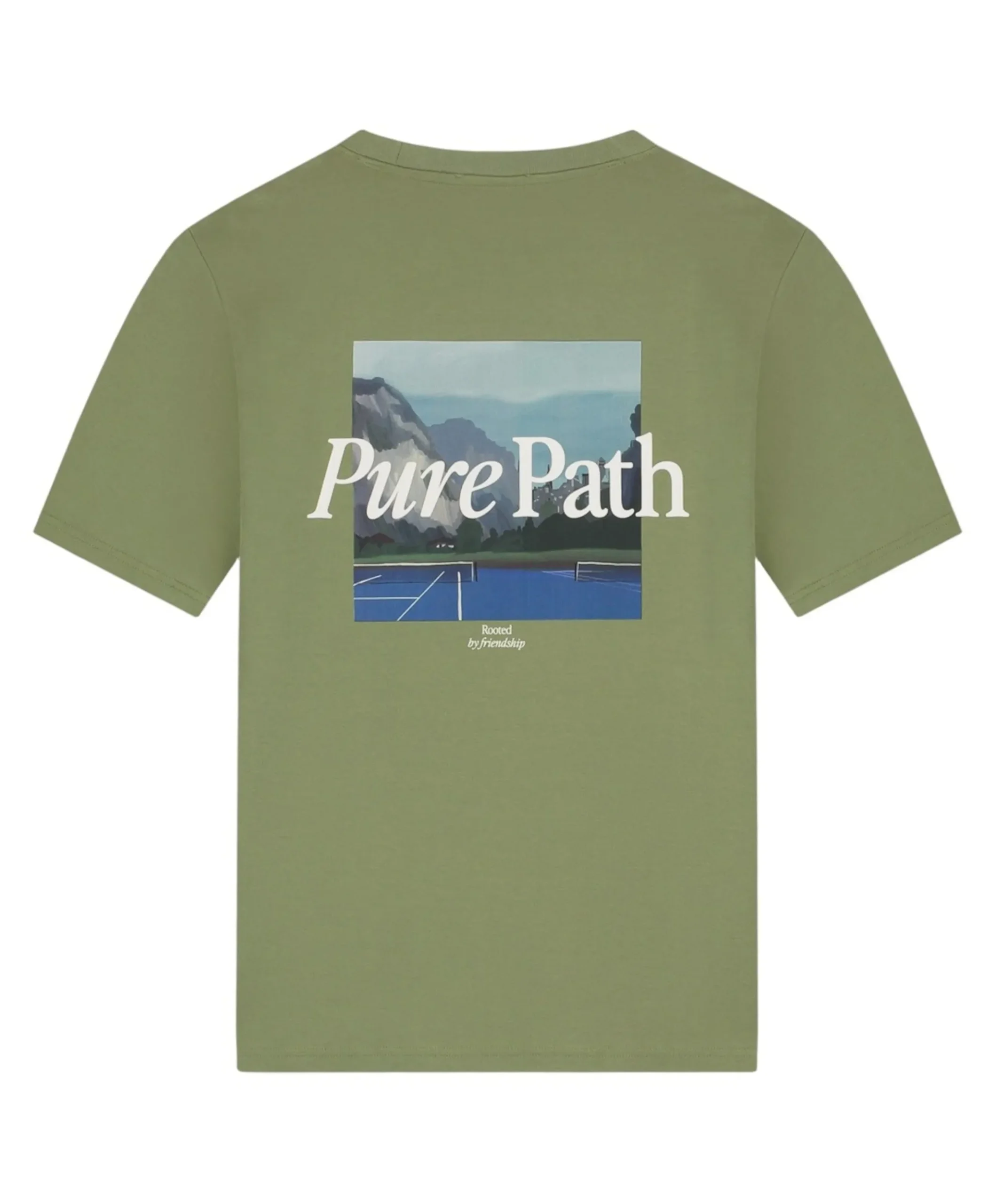 Heren T-shirt groen