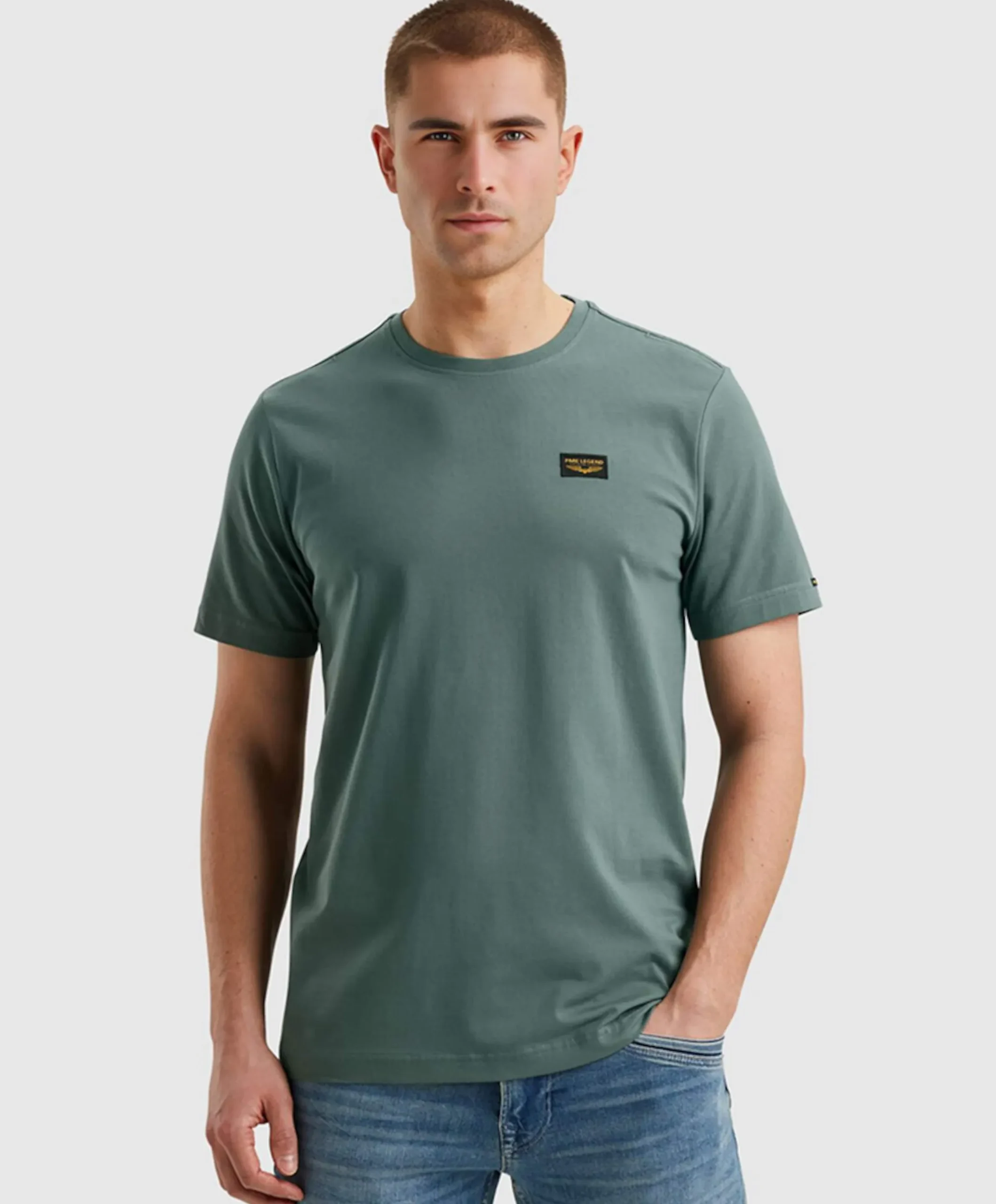 Heren T-shirt groen