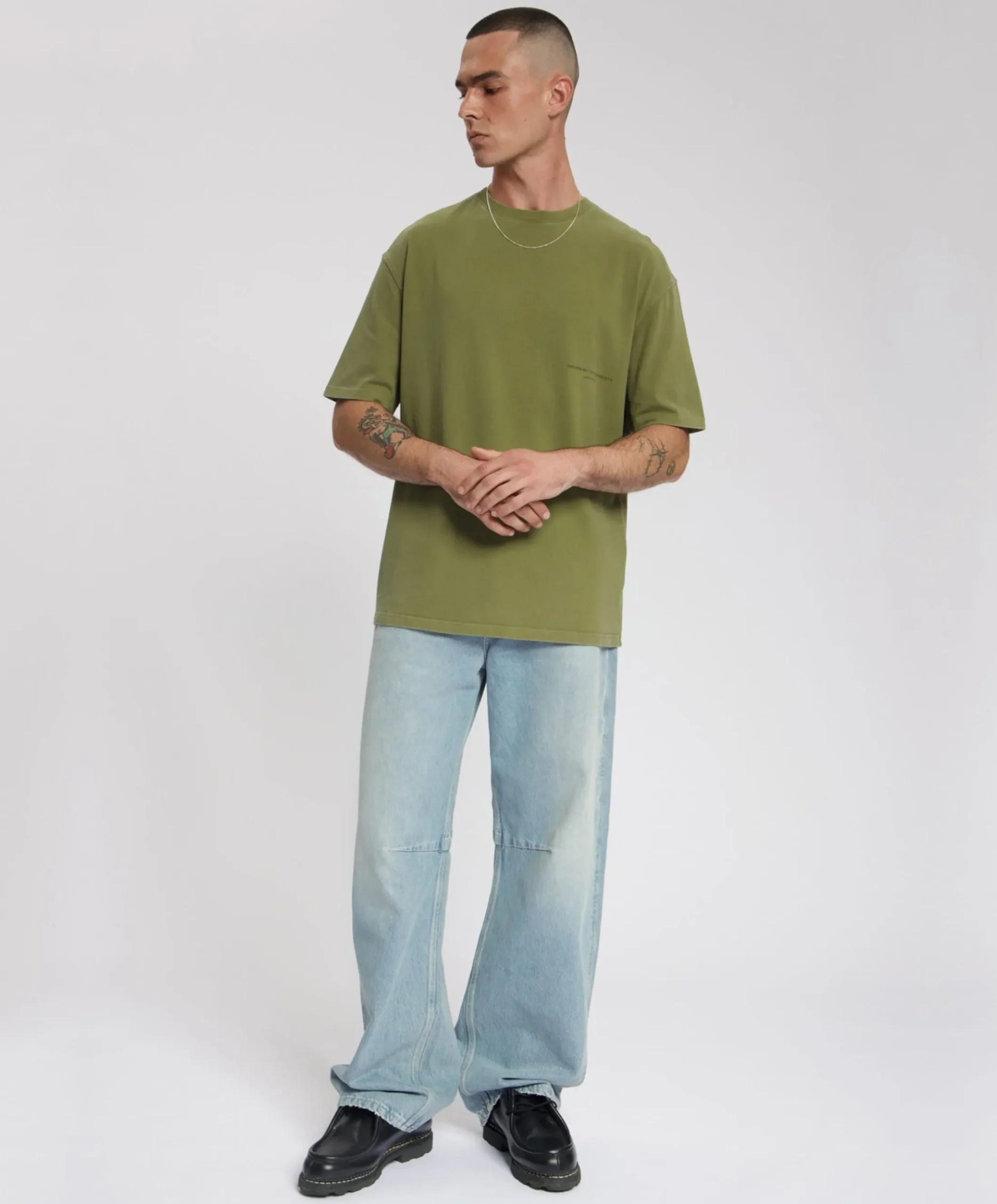 Heren T-shirt groen