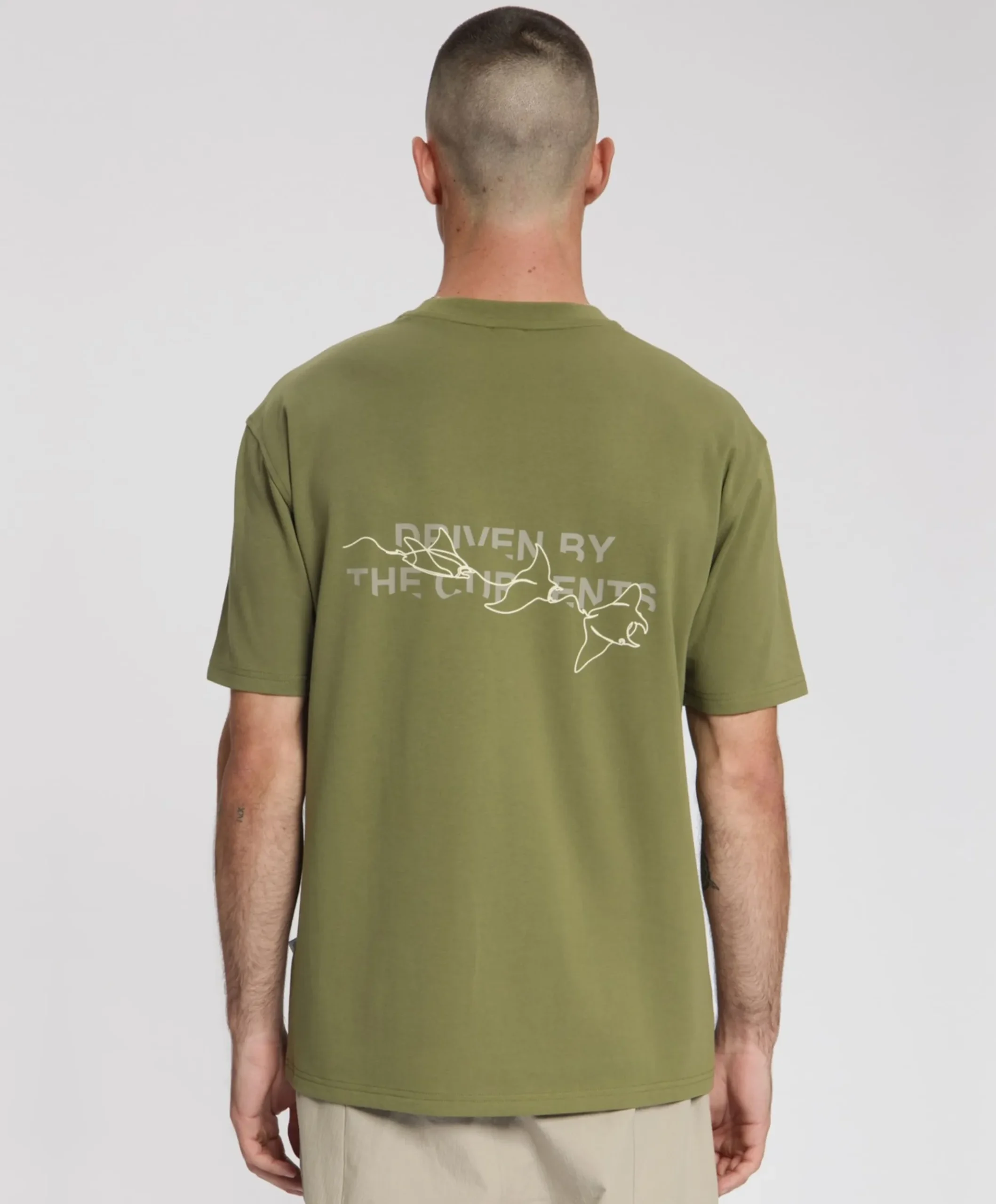 Heren T-shirt groen