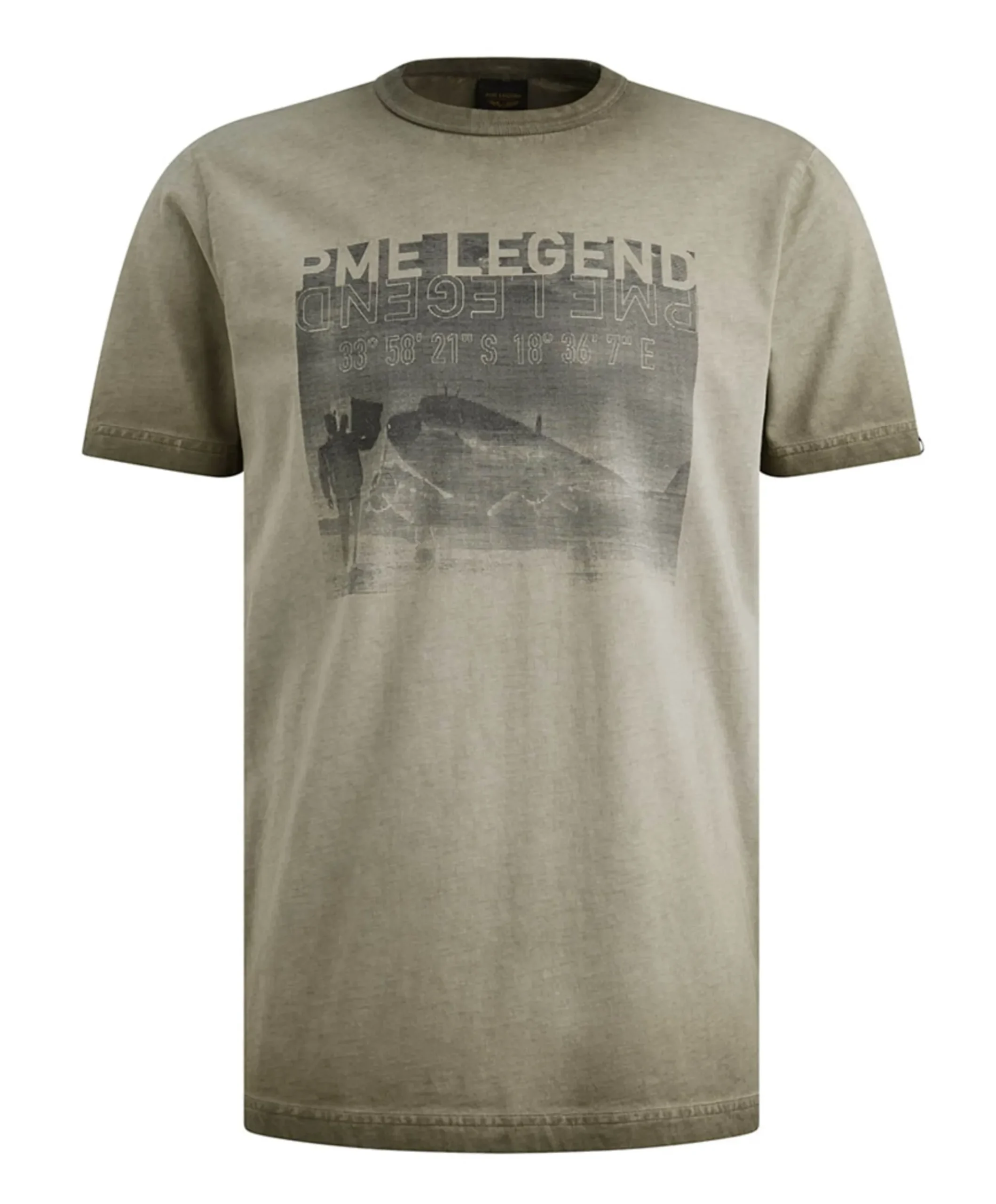 Heren T-shirt groen