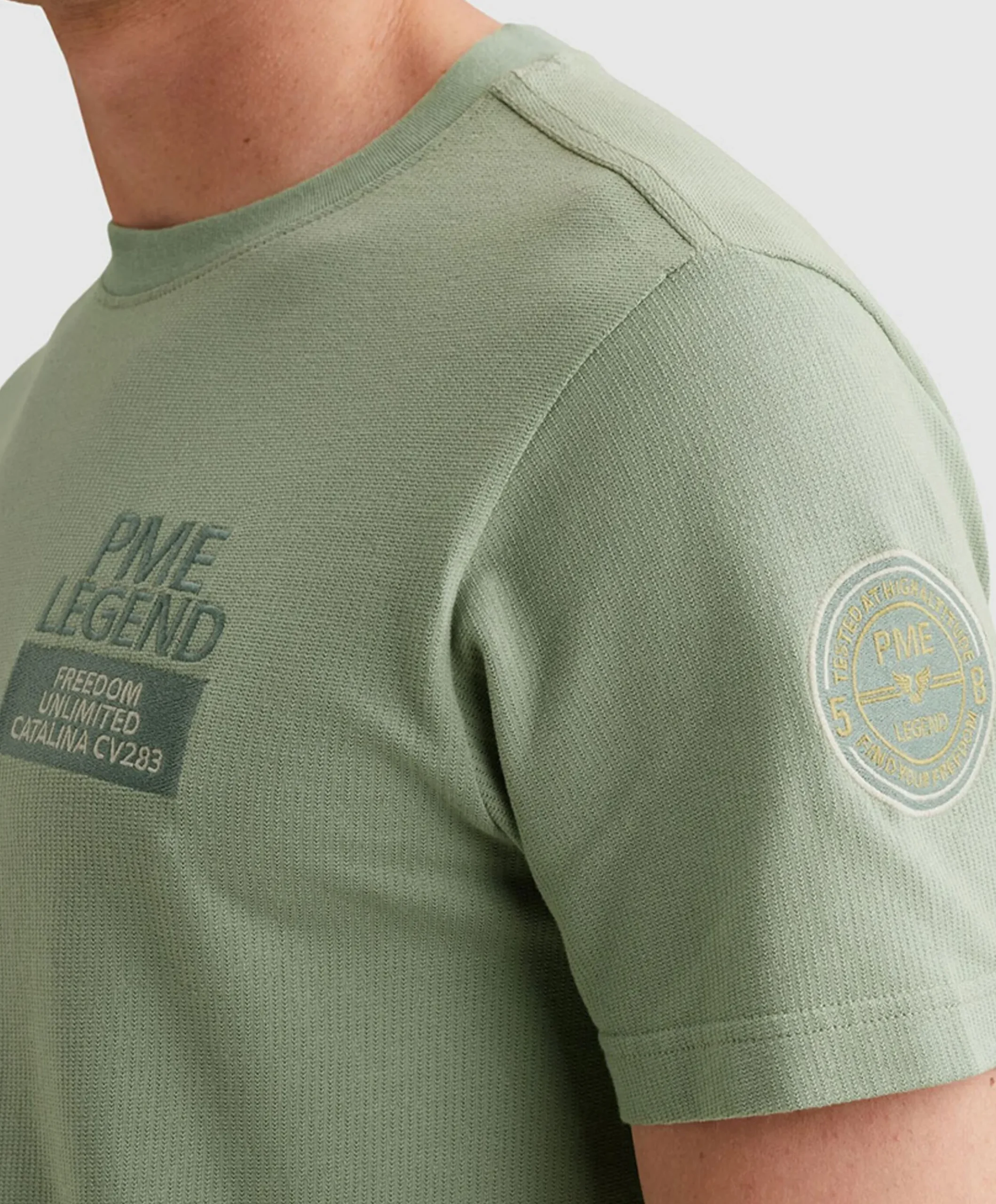 Heren T-shirt groen