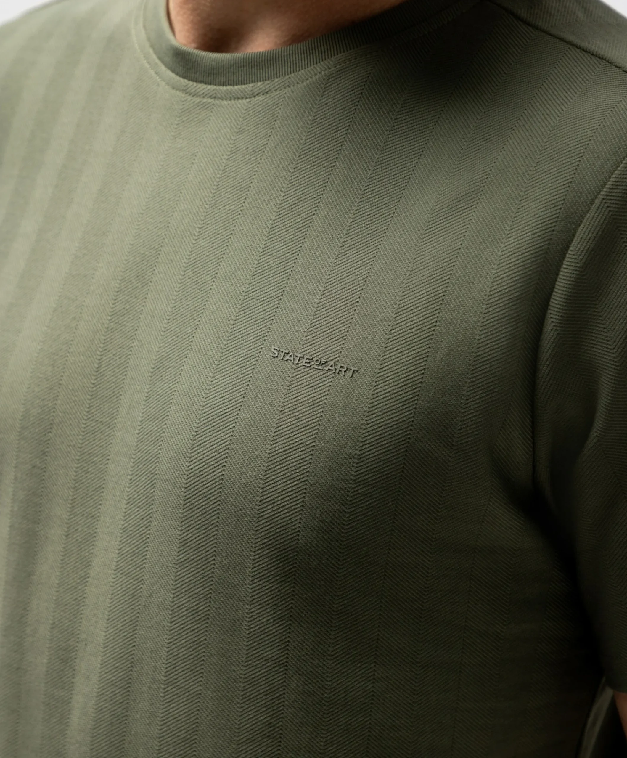 Heren T-shirt groen