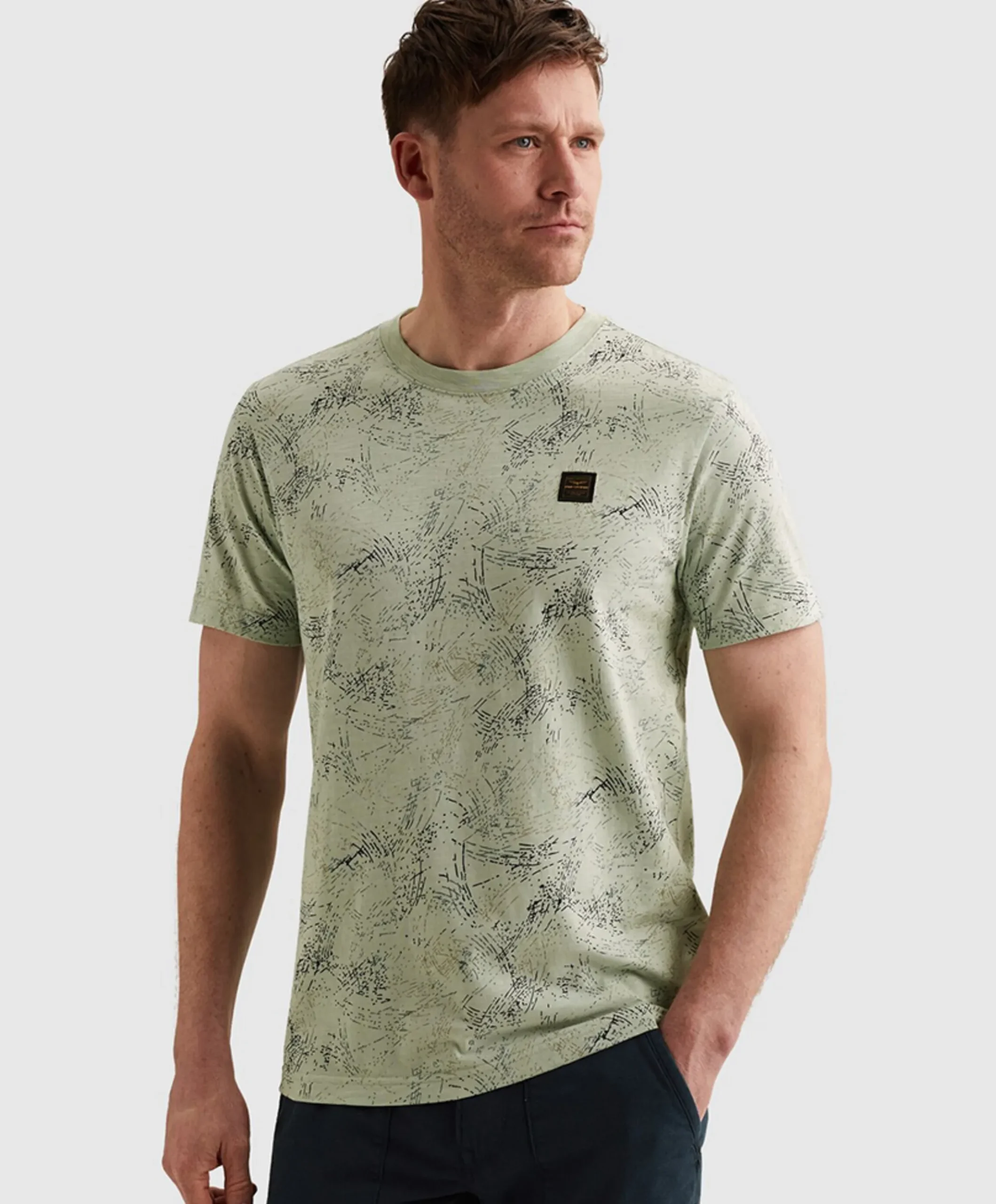 Heren T-shirt groen