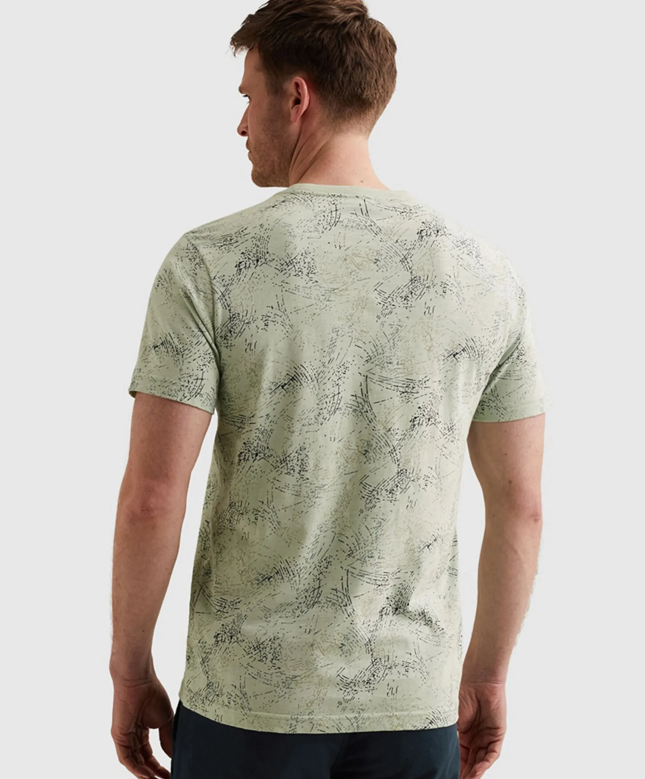Heren T-shirt groen