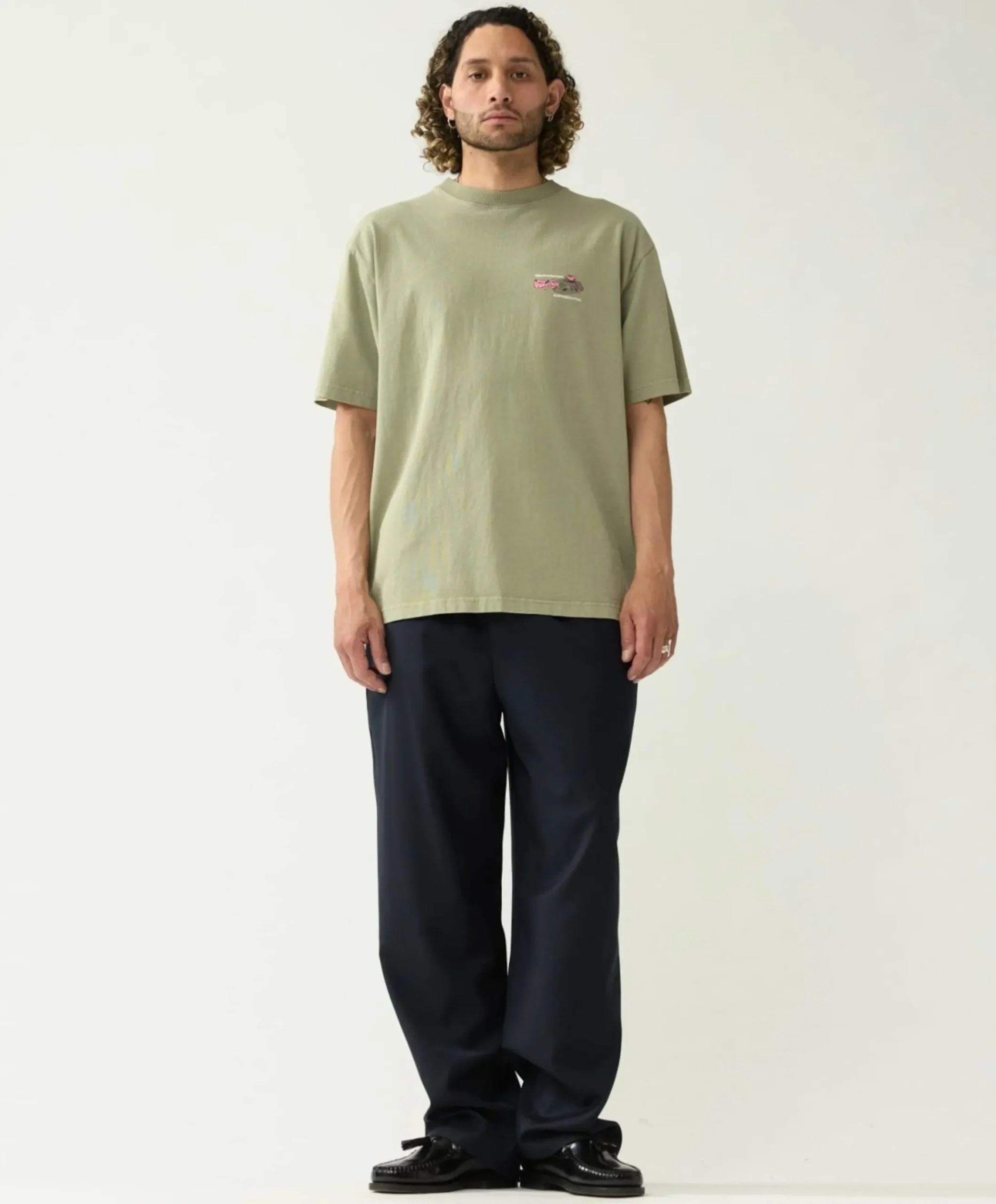 Heren T-shirt groen