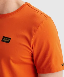 Heren T-shirt oranje