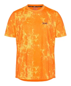 Heren t-shirt oranje