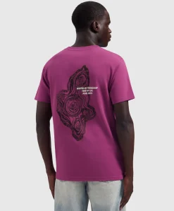 Heren T-shirt paars