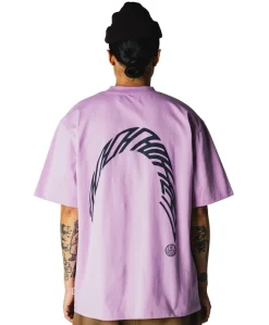 Heren T-shirt paars