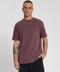 Heren T-shirt paars
