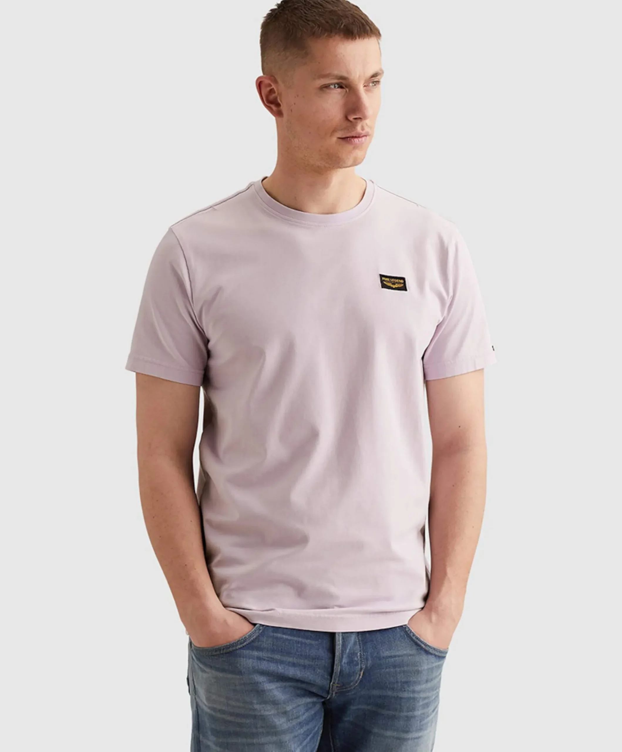Heren T-shirt paars