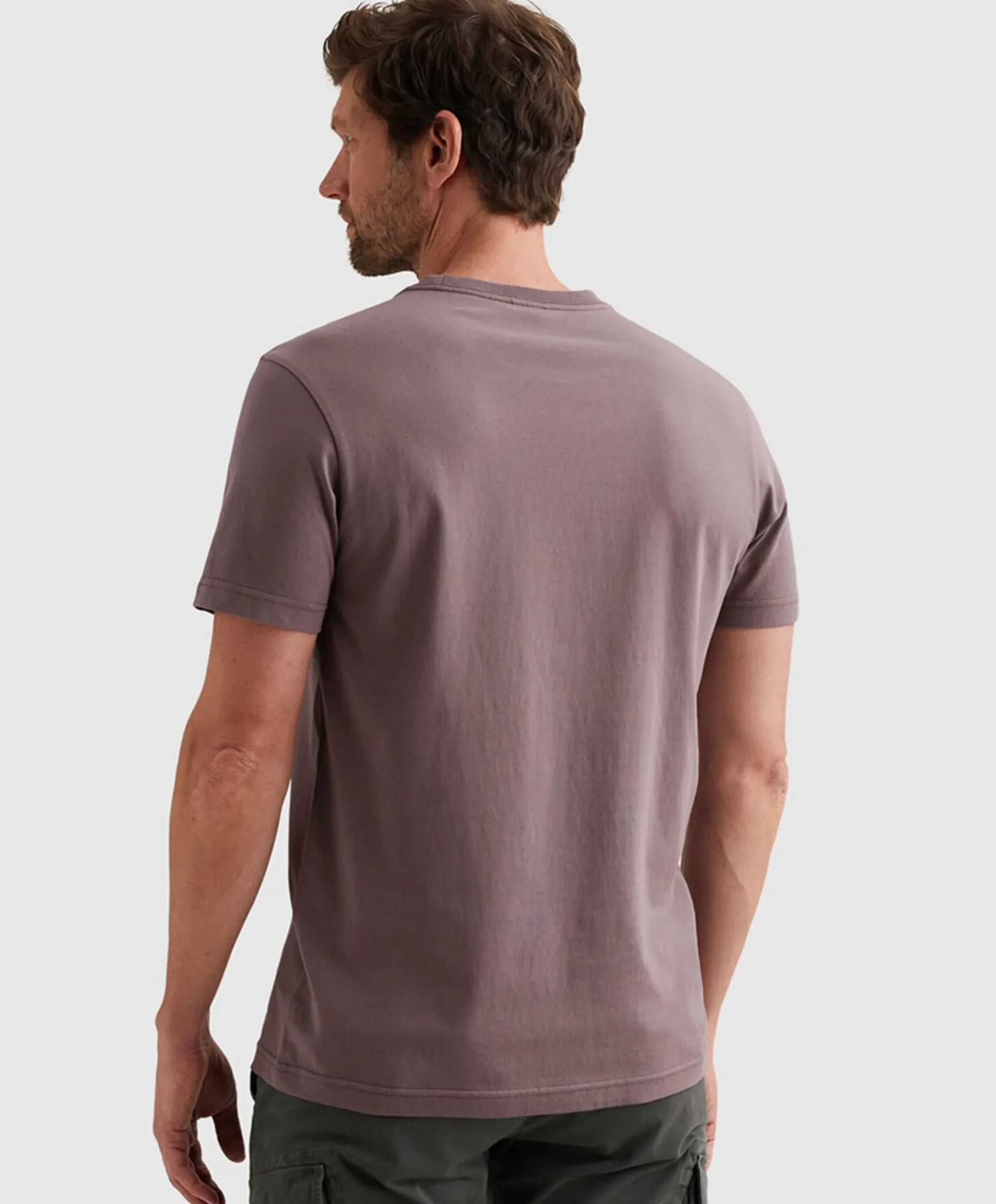 Heren T-shirt paars