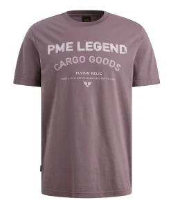 Heren T-shirt paars