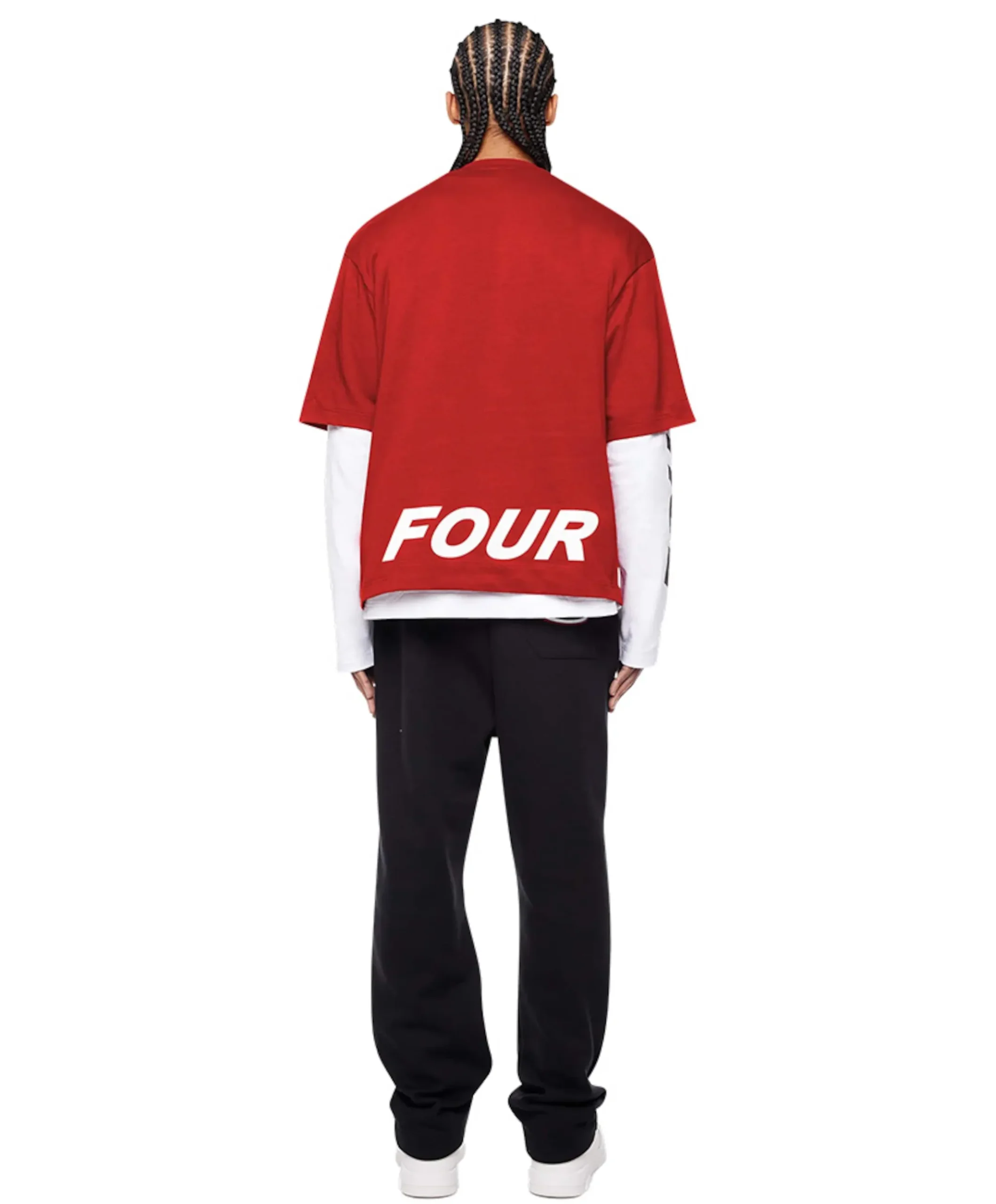 Heren T-shirt rood