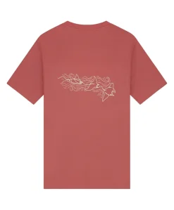 Heren T-shirt rood