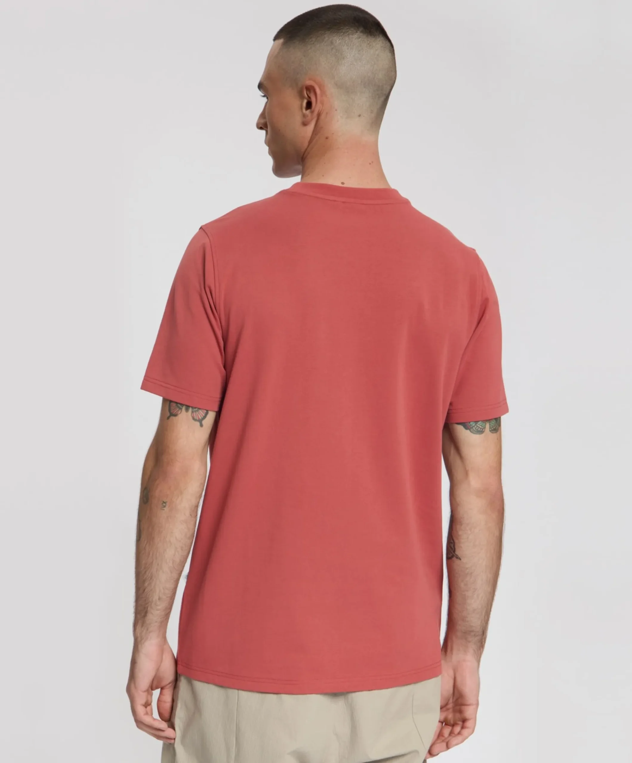 Heren T-shirt rood