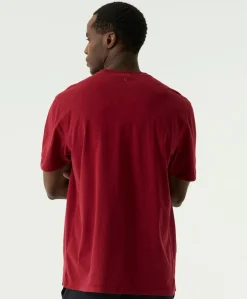 Heren T-shirt rood