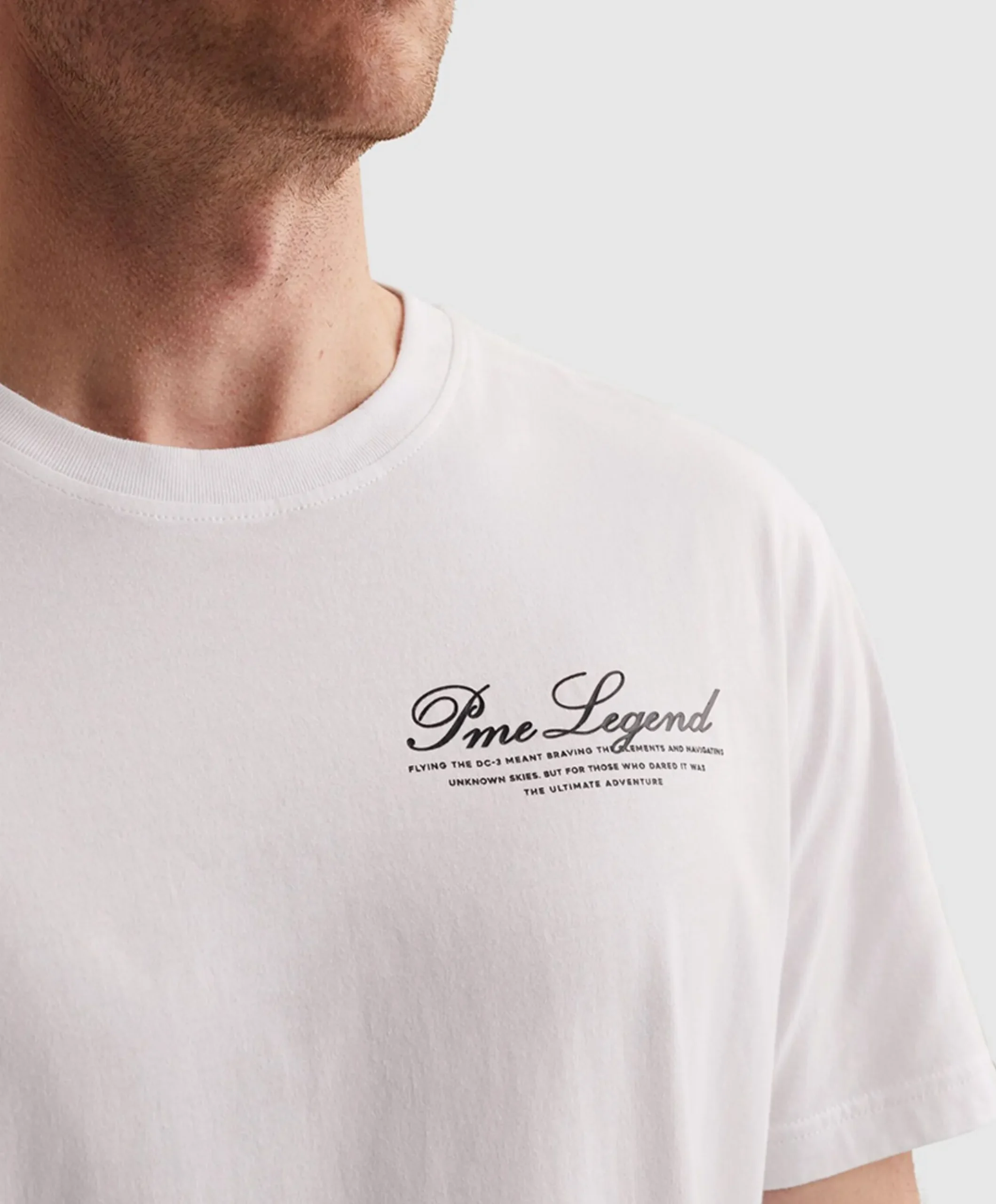 Heren T-shirt wit