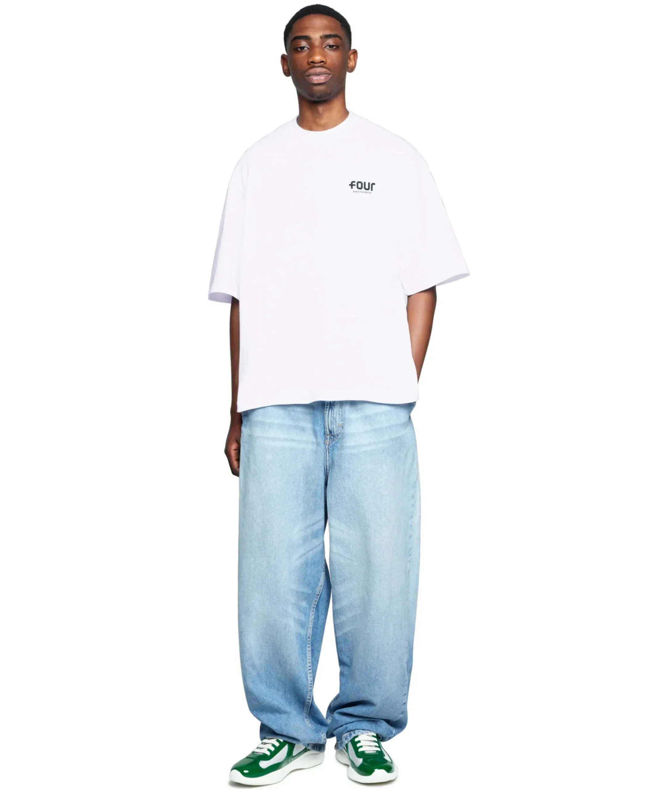 Heren T-shirt wit
