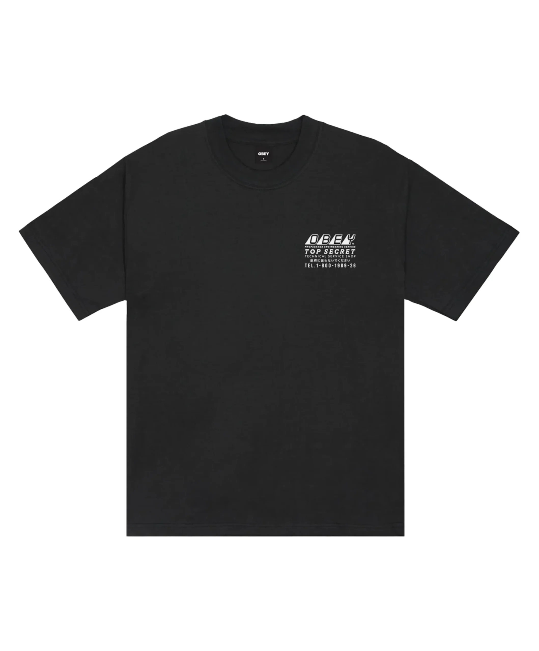 Heren T-shirt zwart