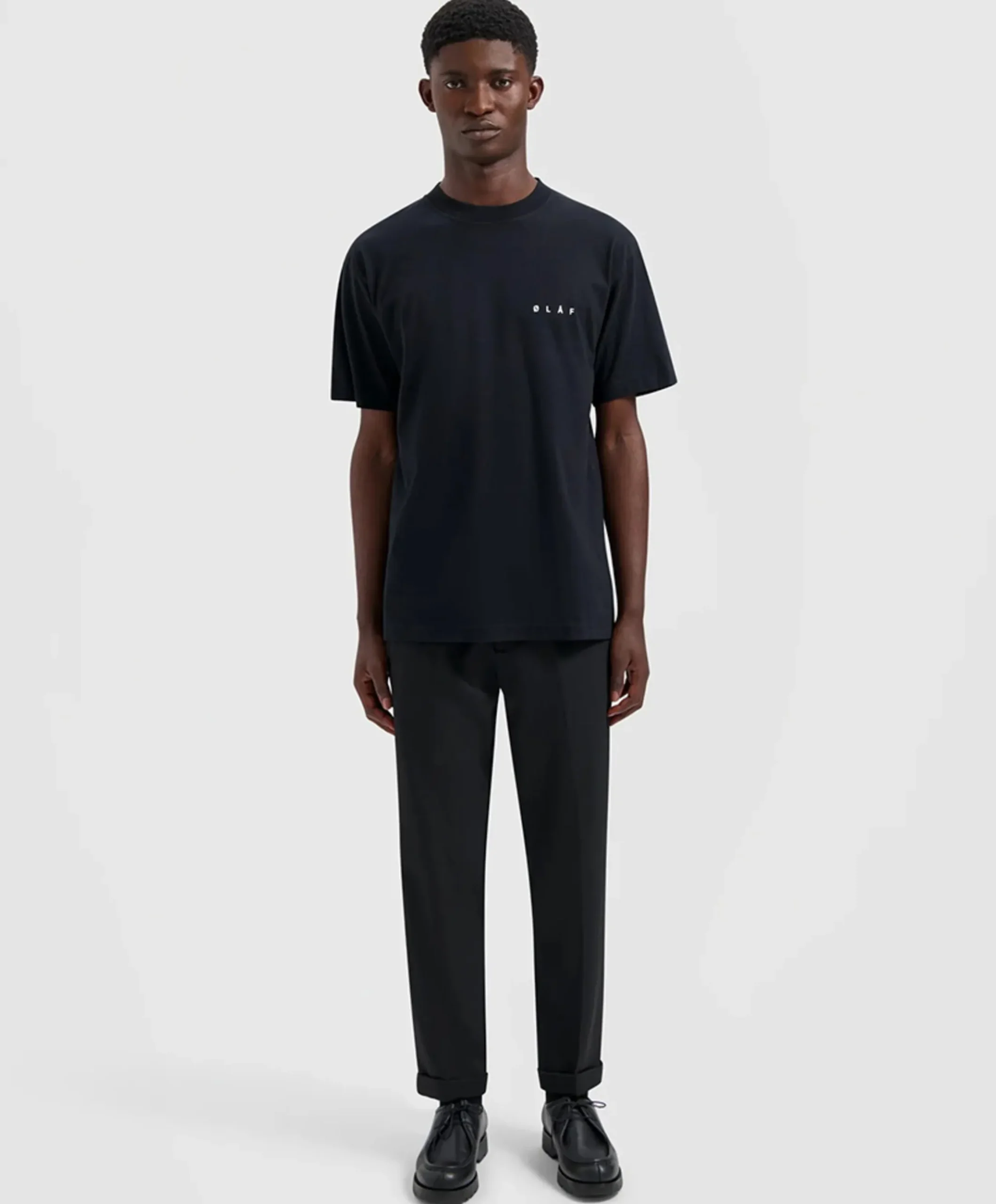 Heren T-shirt zwart