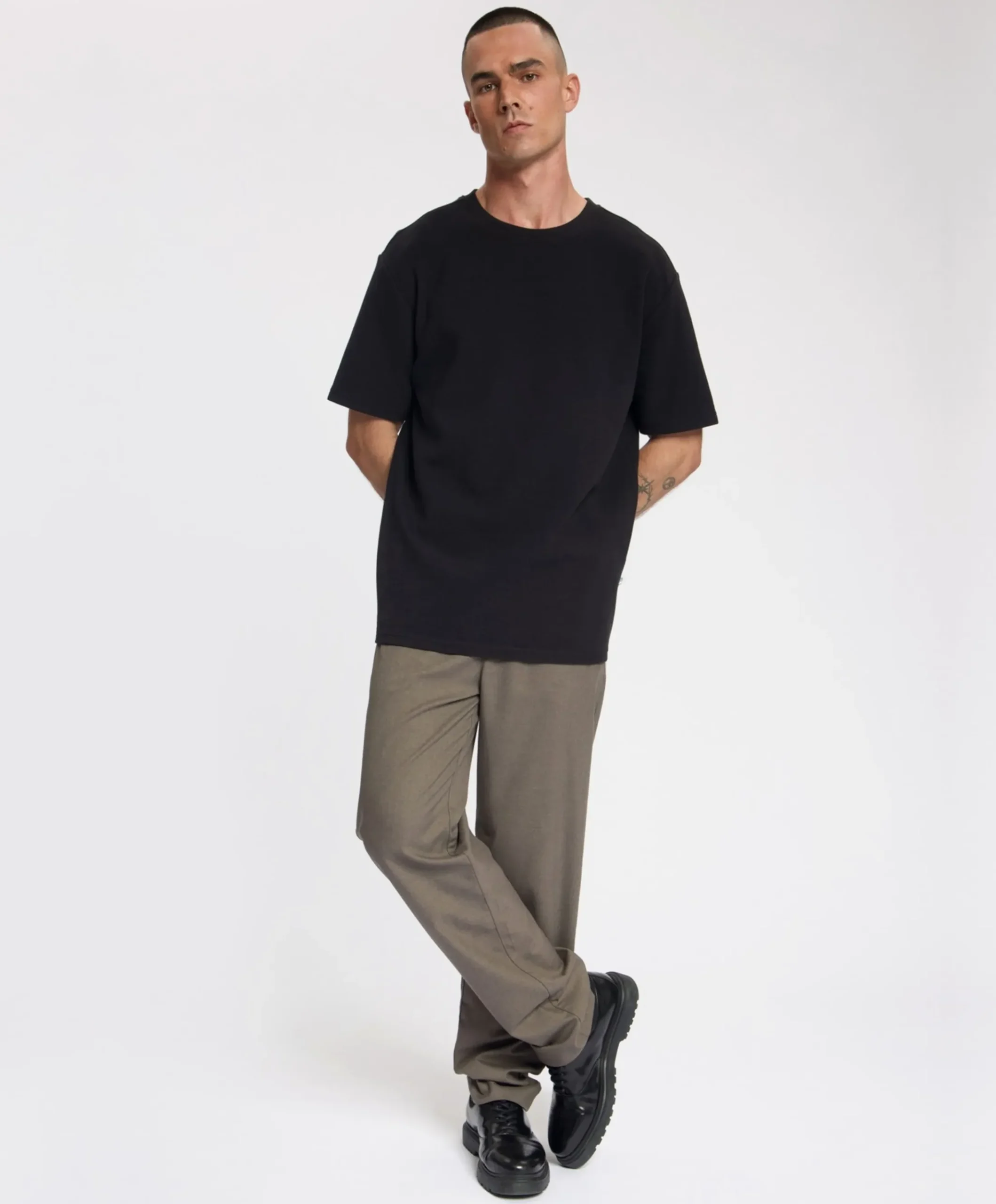Heren T-shirt zwart