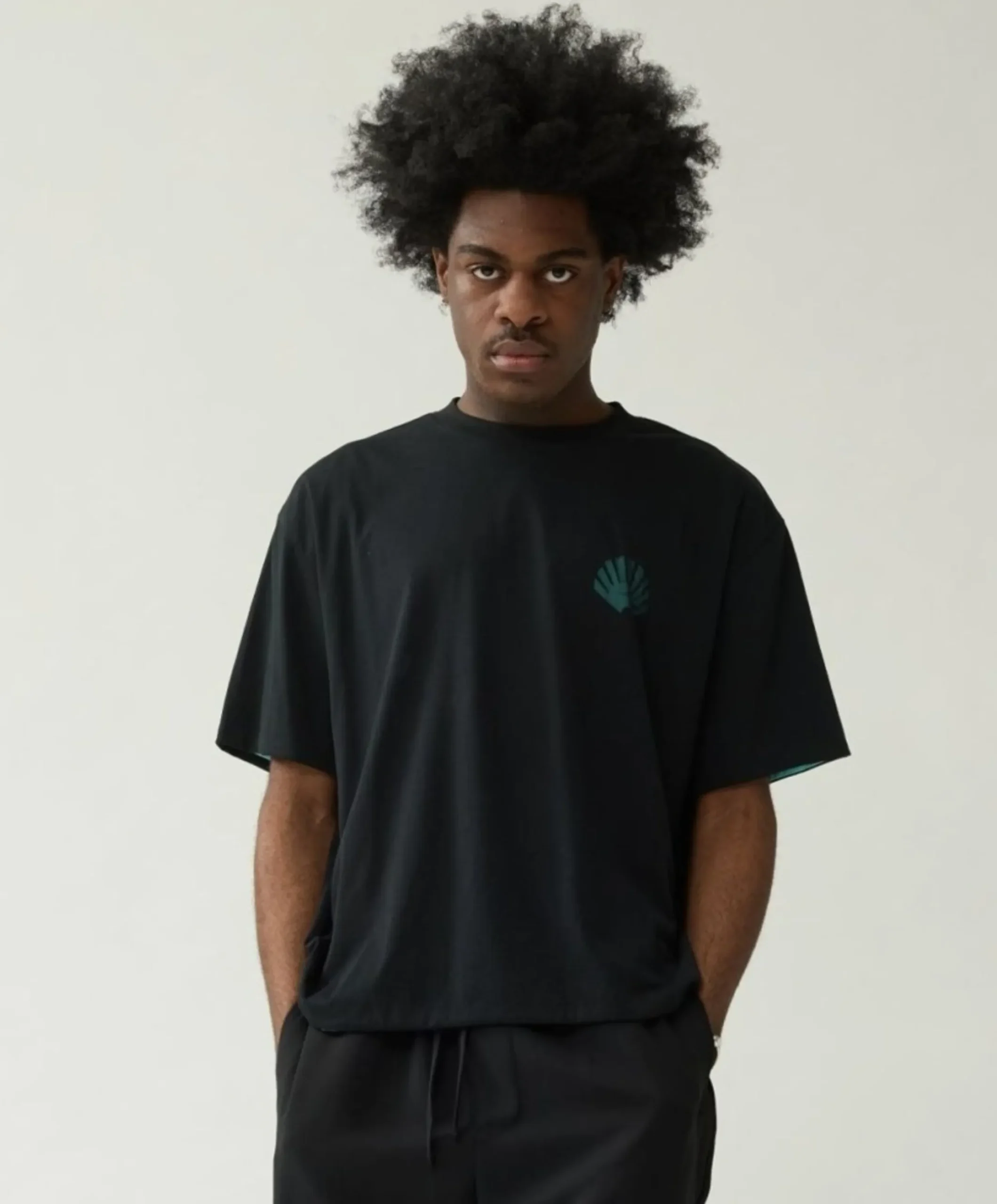 Heren T-shirt zwart