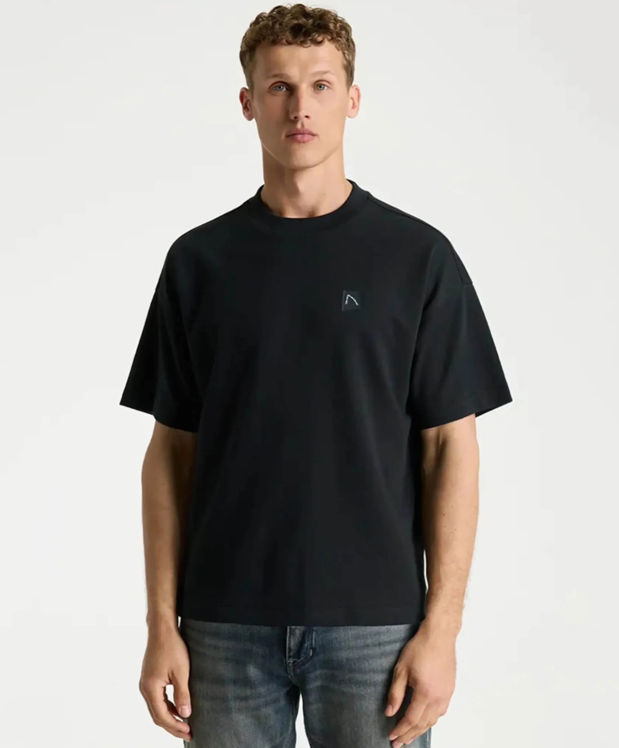 Heren T-shirt zwart