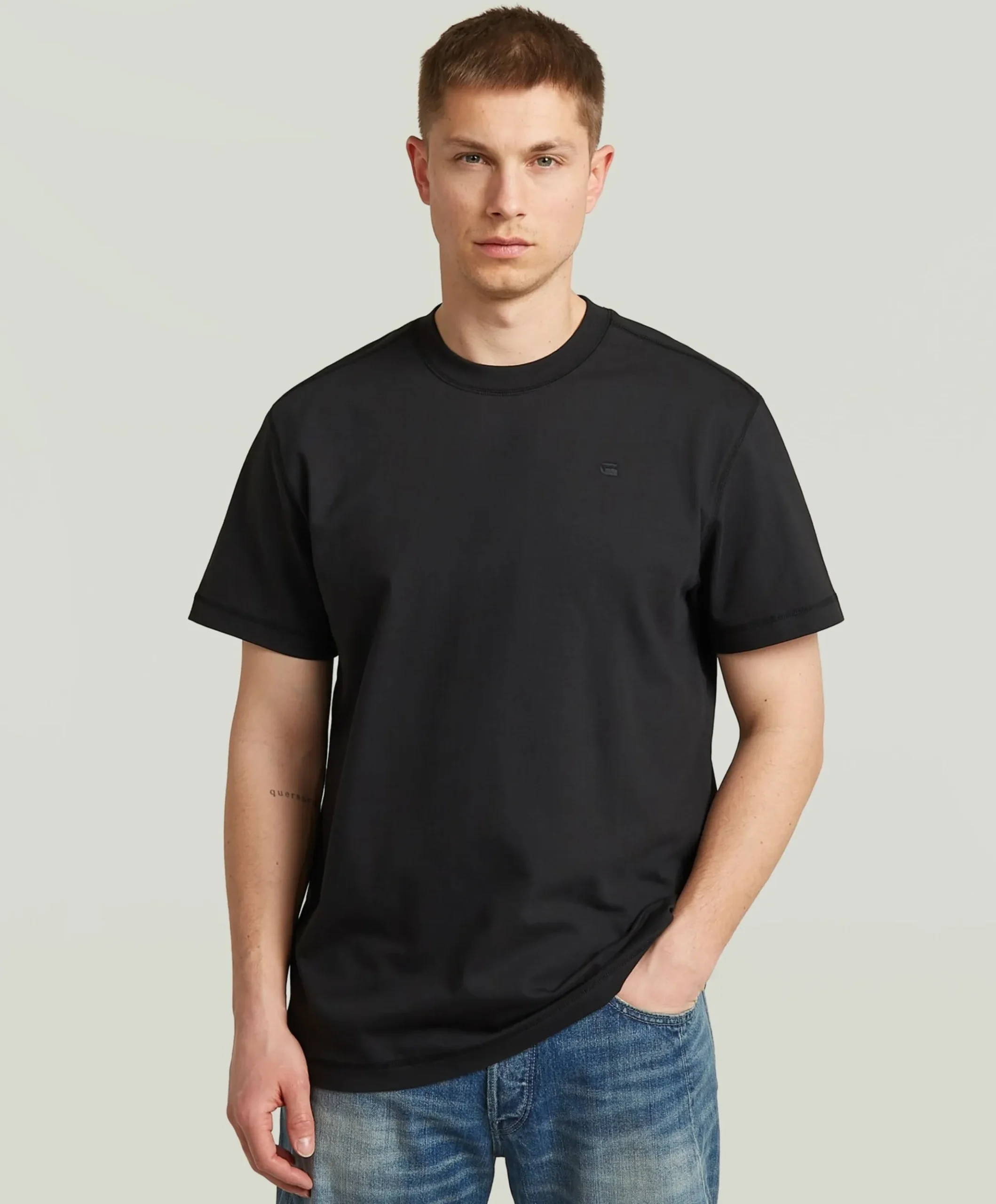 Heren T-shirt zwart