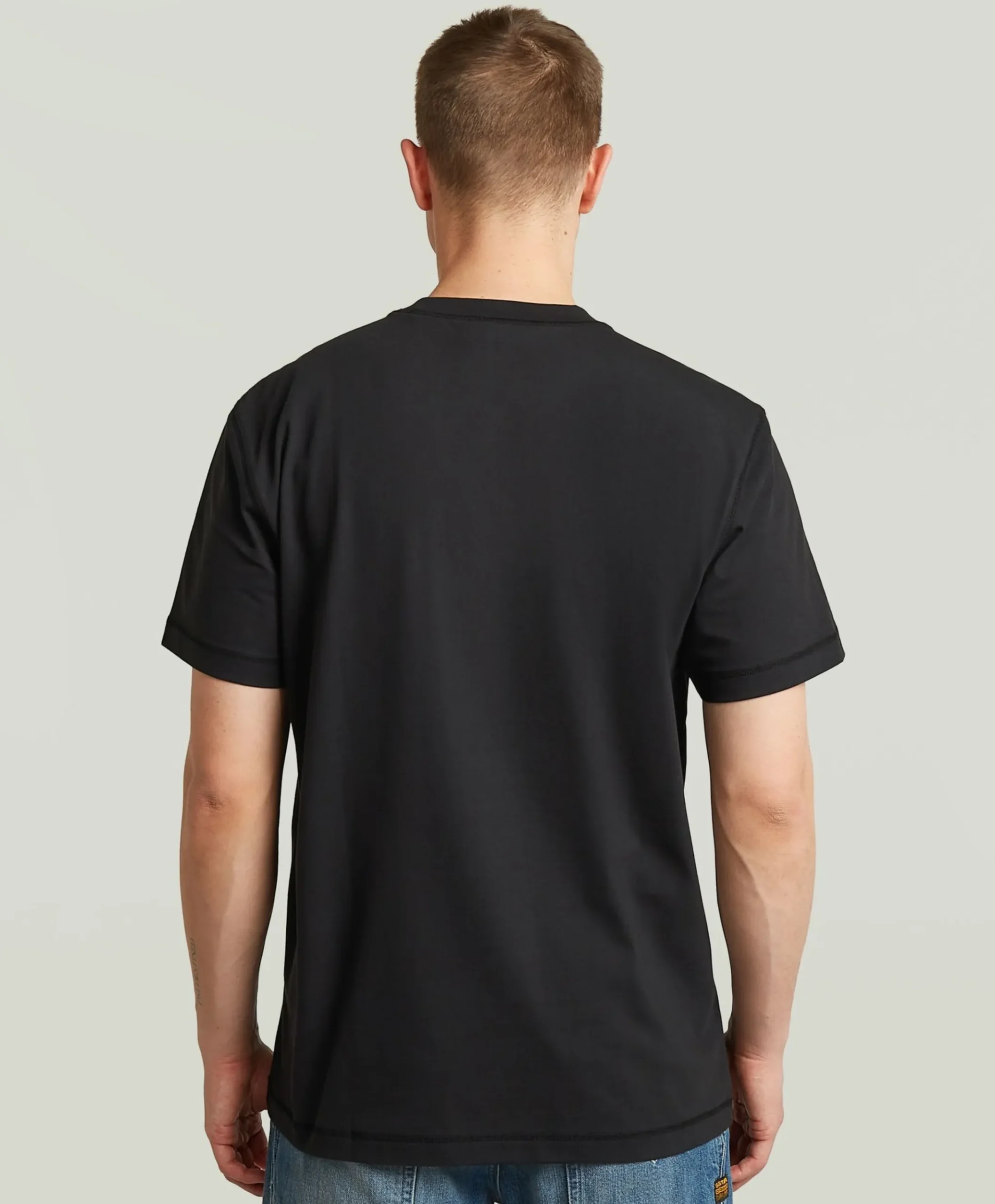 Heren T-shirt zwart
