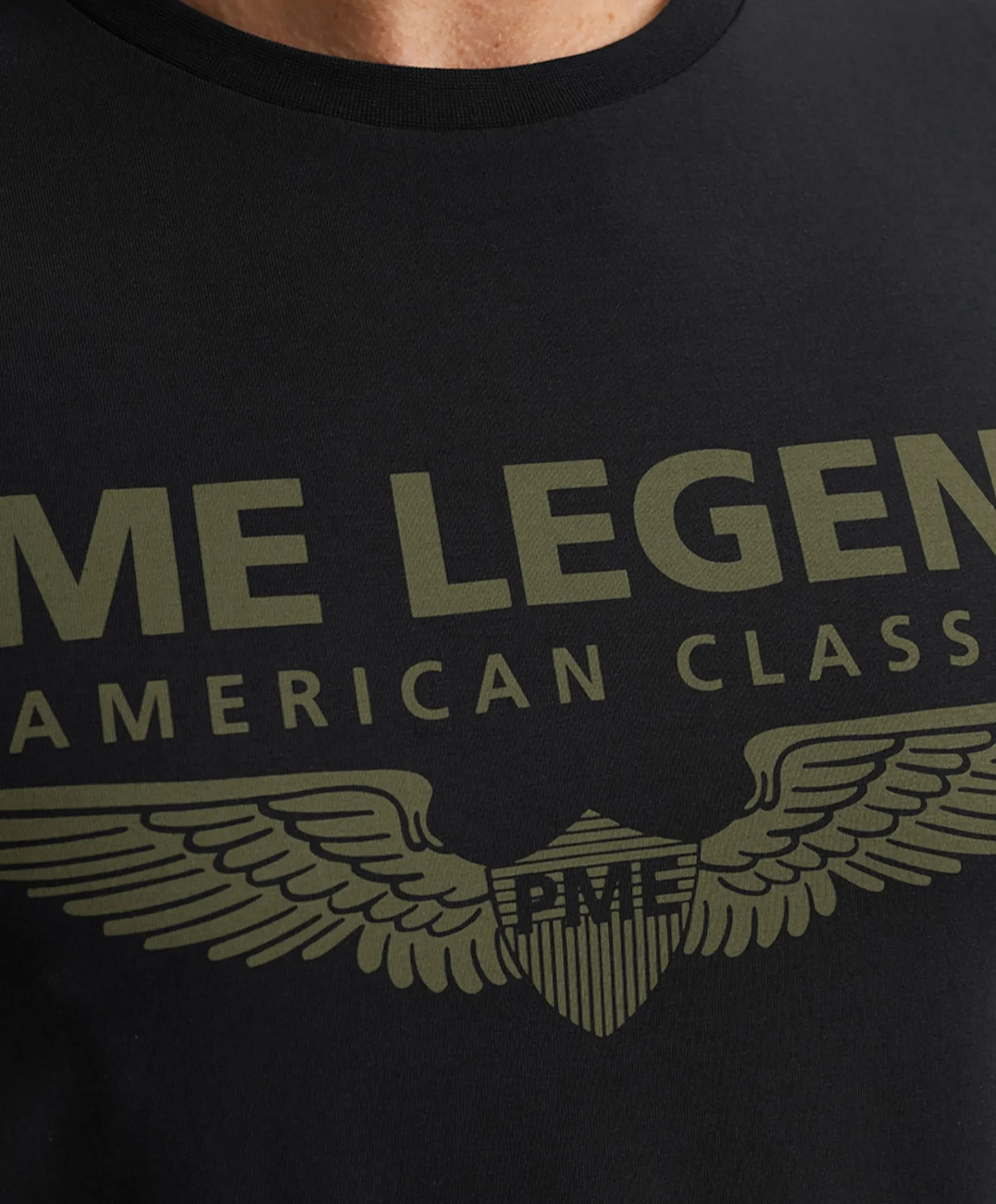 Heren T-shirt zwart
