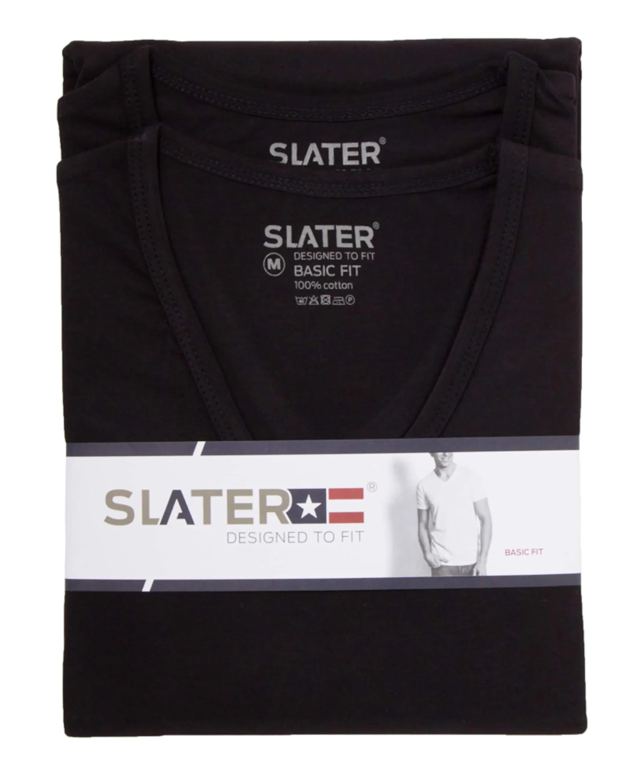 Heren T-shirt zwart