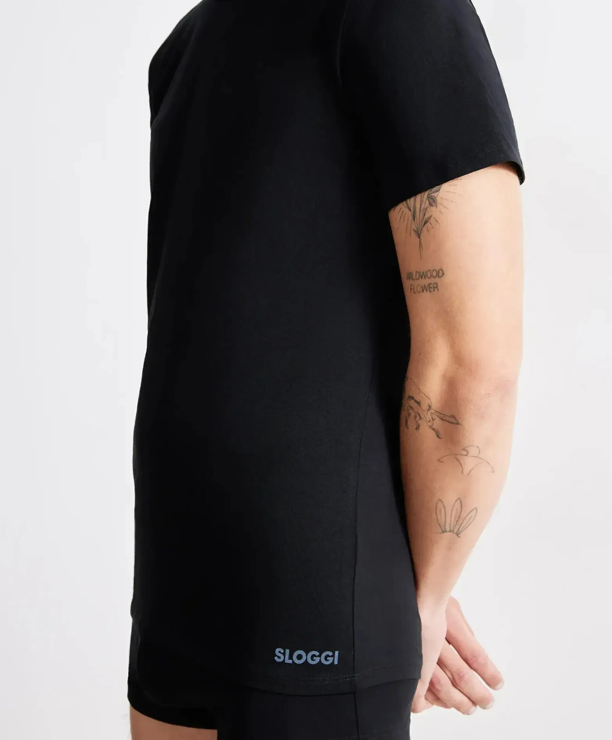 Heren T-shirt zwart