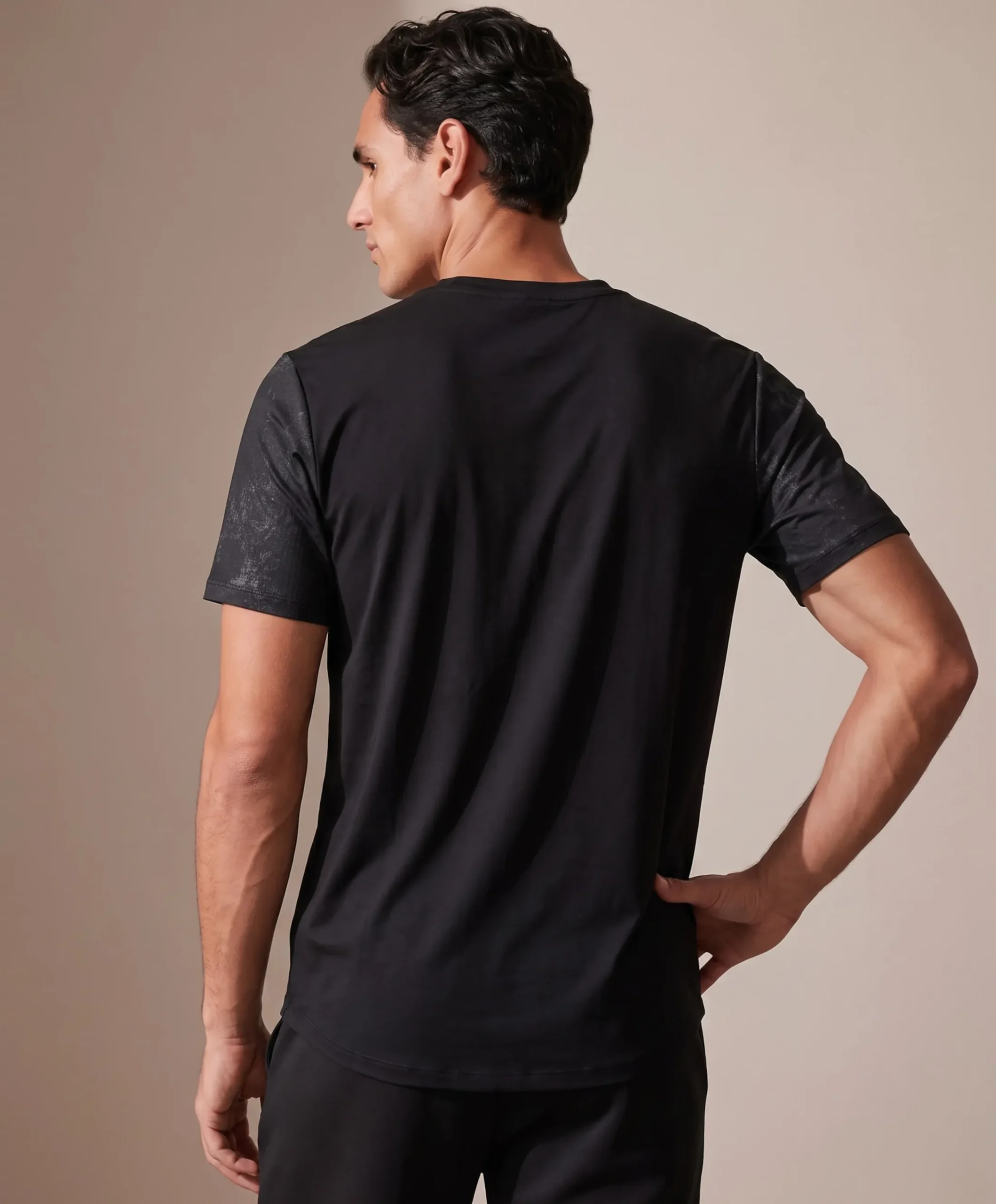 Heren t-shirt zwart