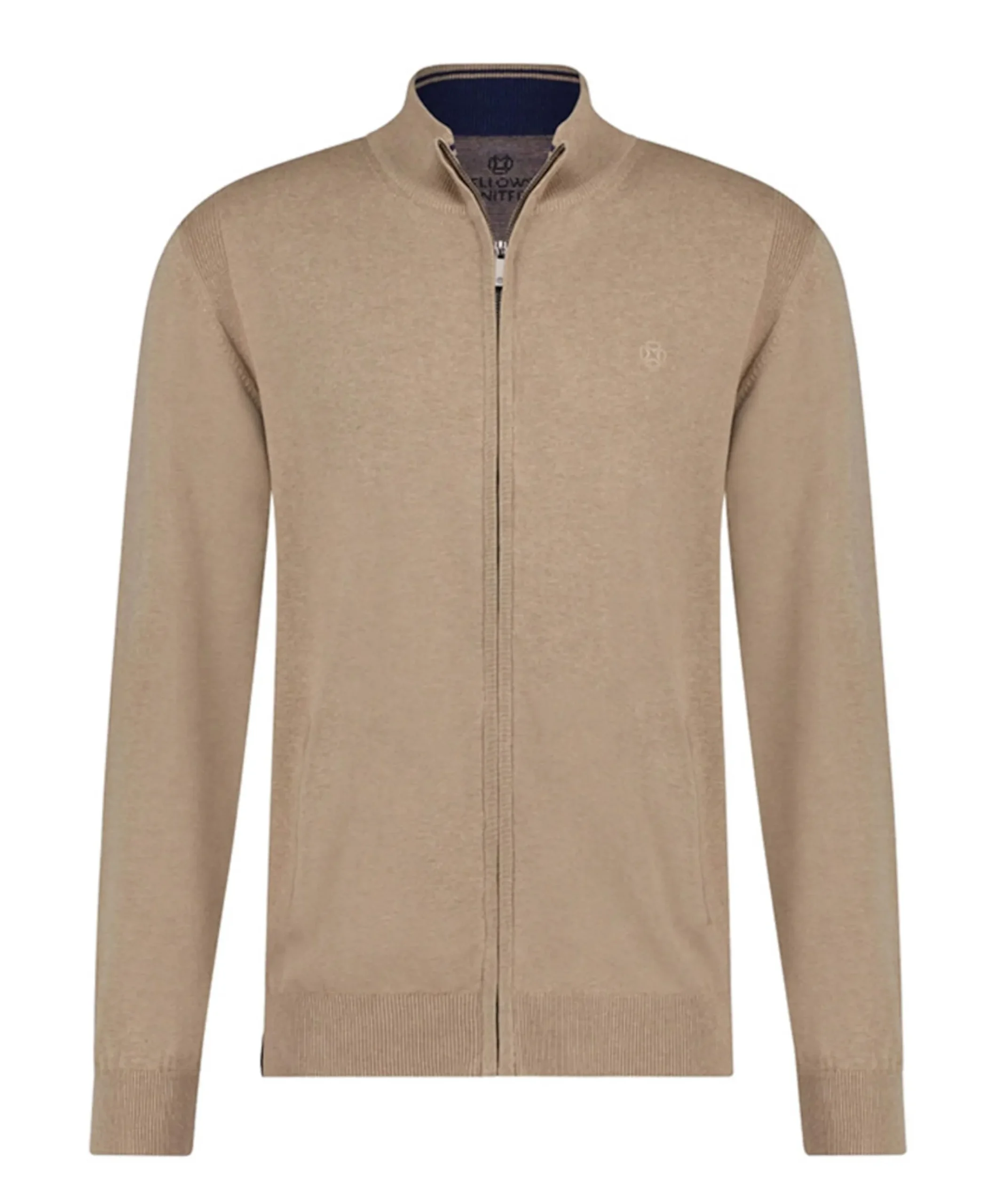 Heren vest beige