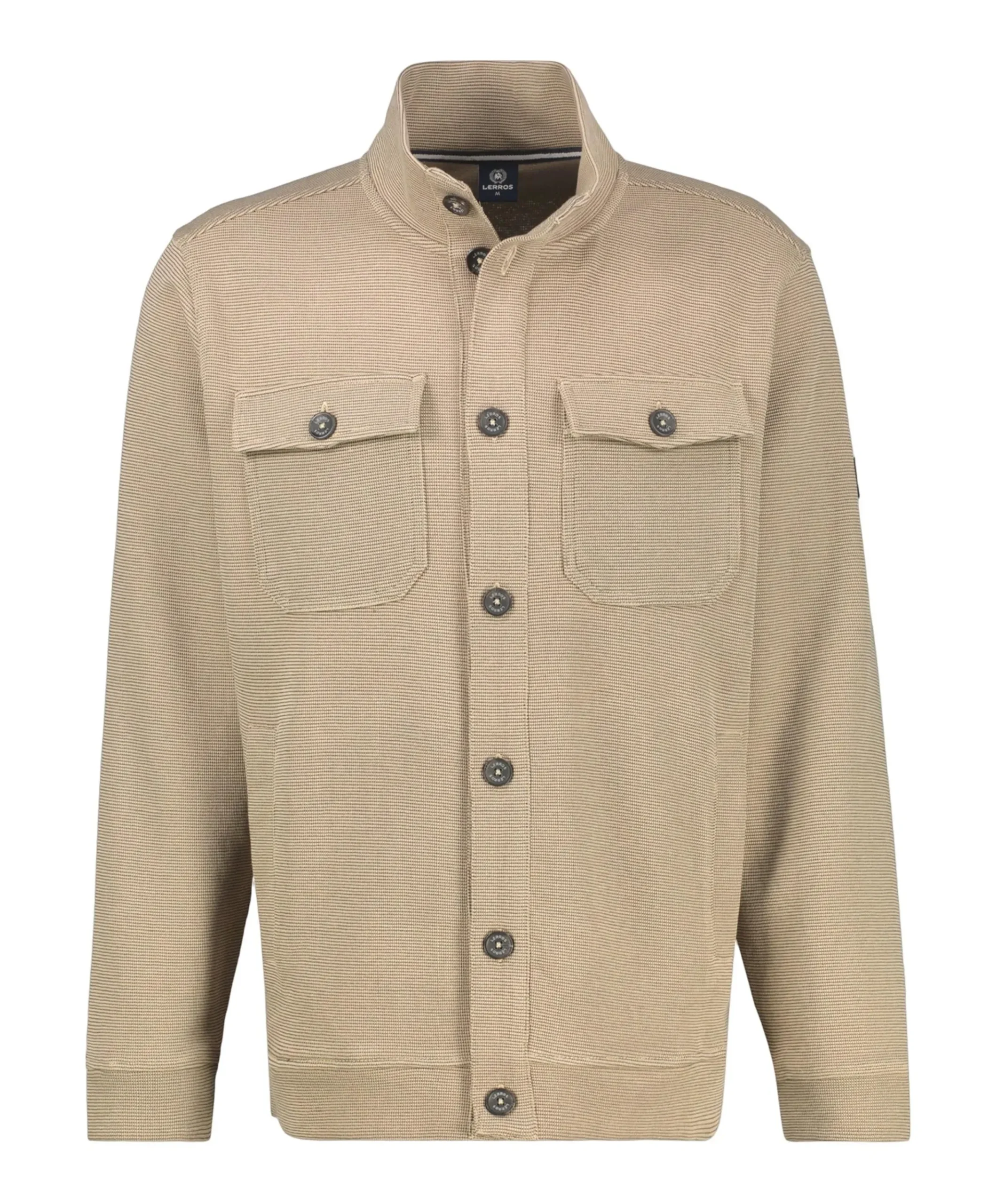 Heren vest beige