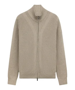 Heren vest beige