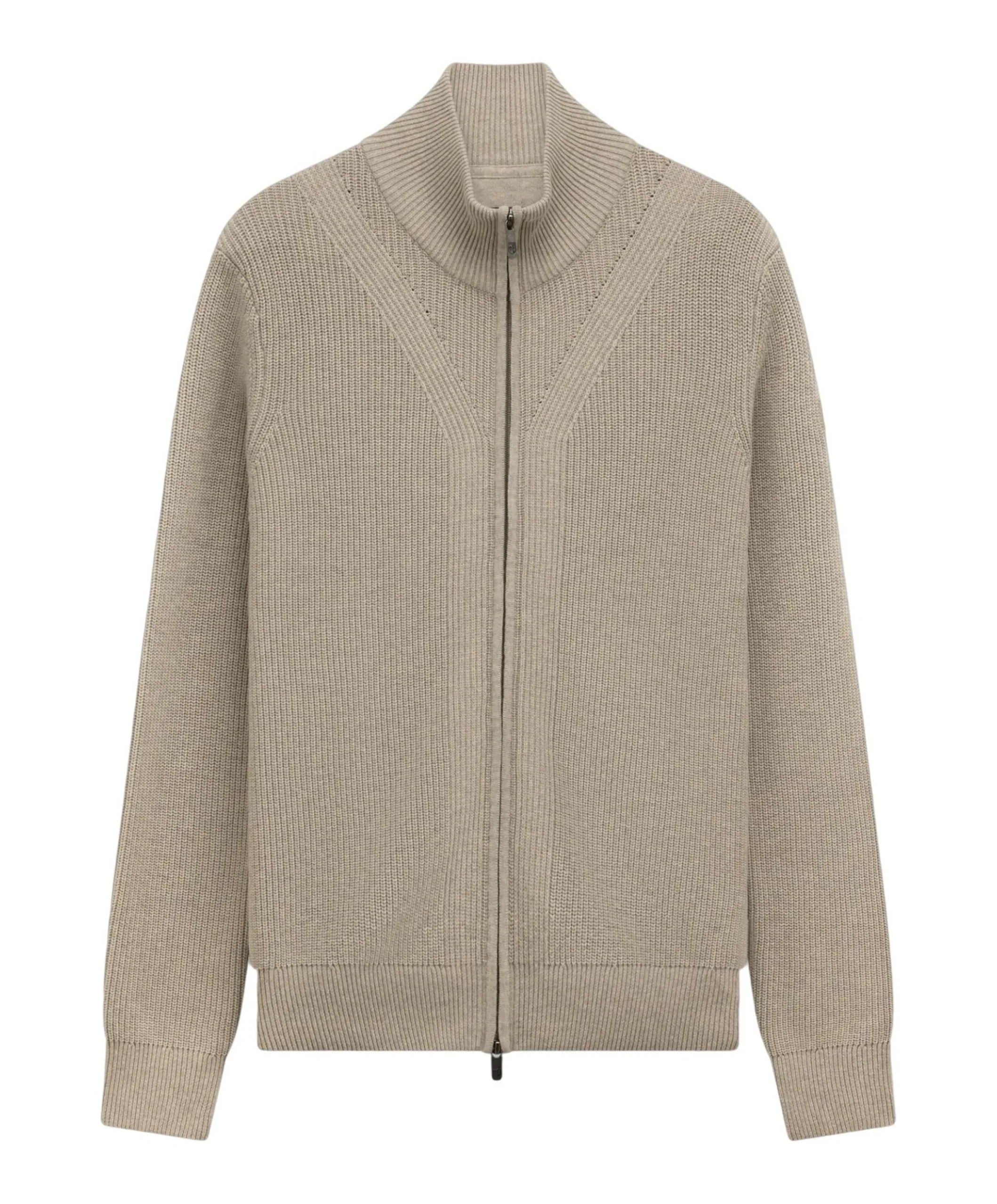 Heren vest beige