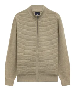 Heren vest beige