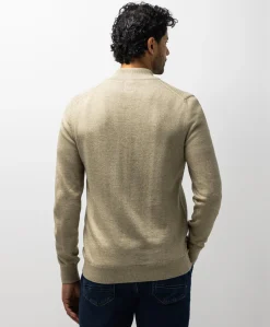 Heren vest beige