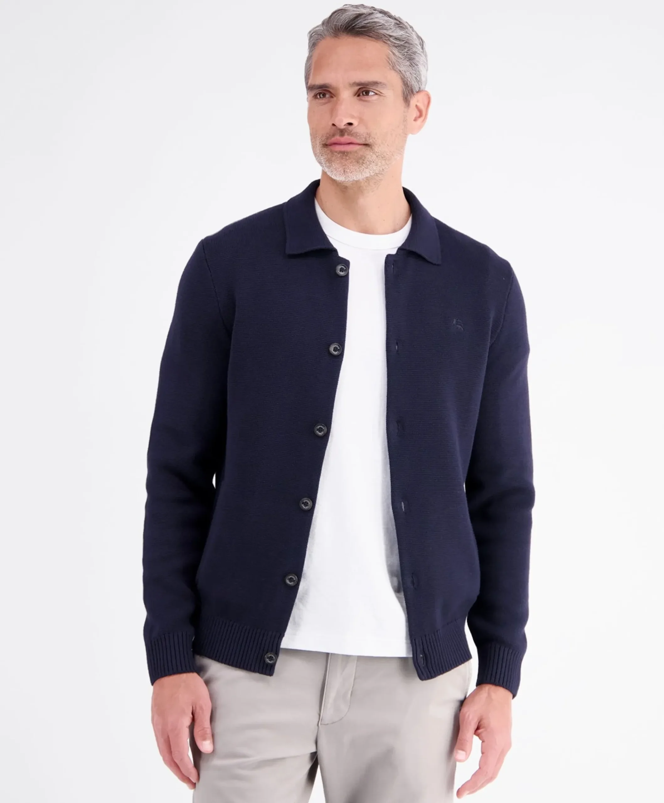 Heren vest blauw
