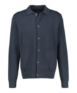 Heren vest blauw